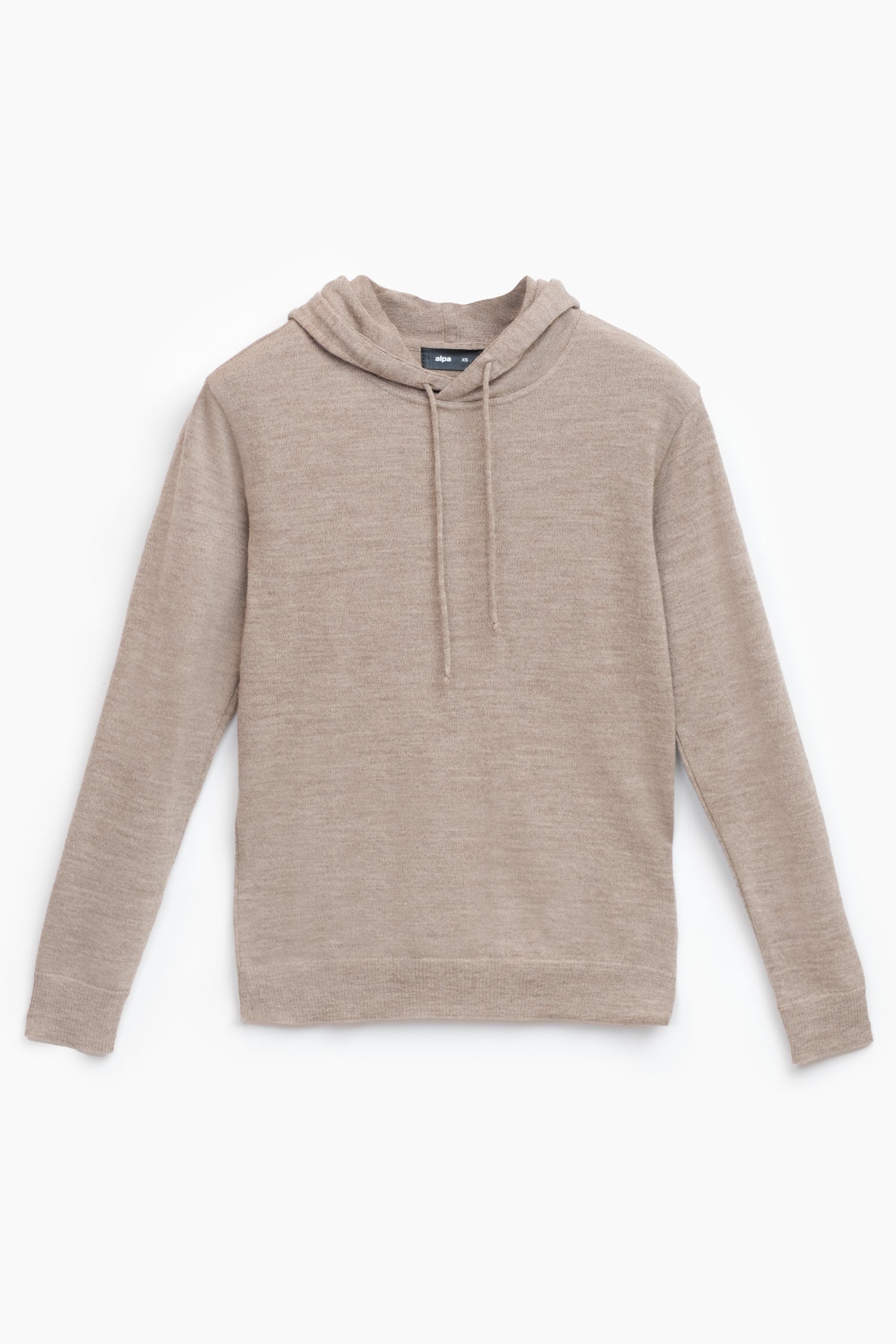 Hoodie Alpaca Hoodie Greige