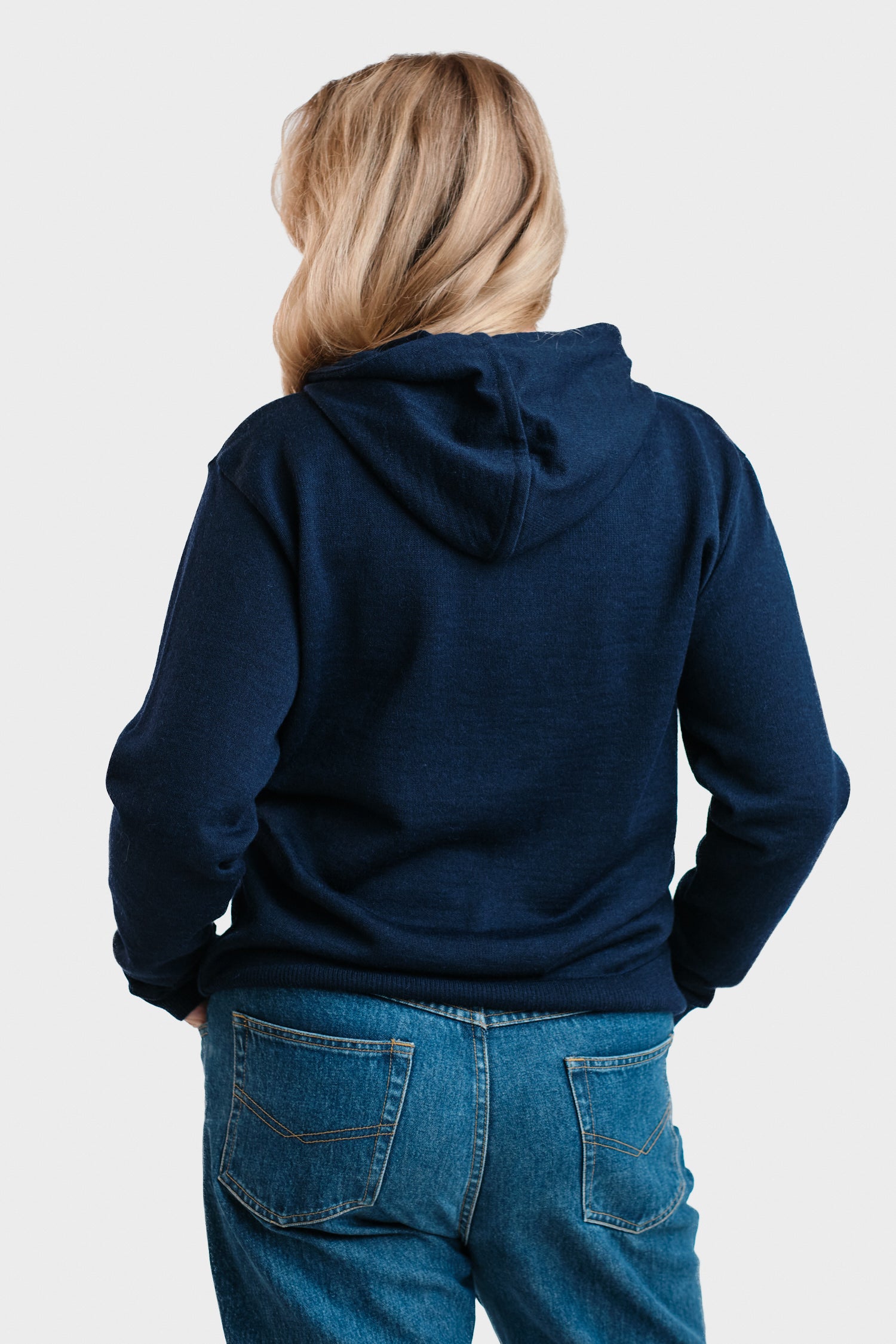 Hoodie Hooded Sweater Navy