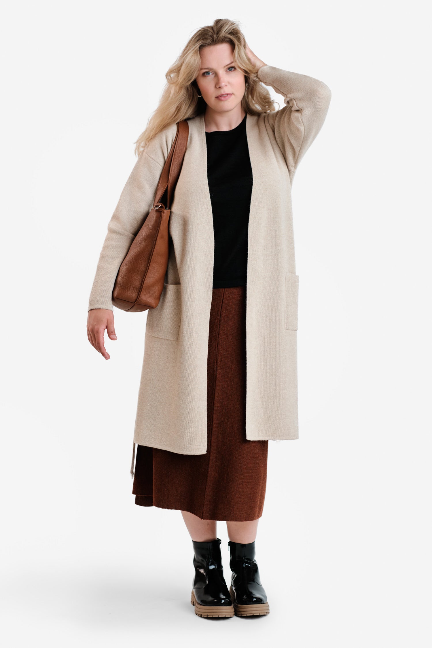 Cardigan Beige Forward