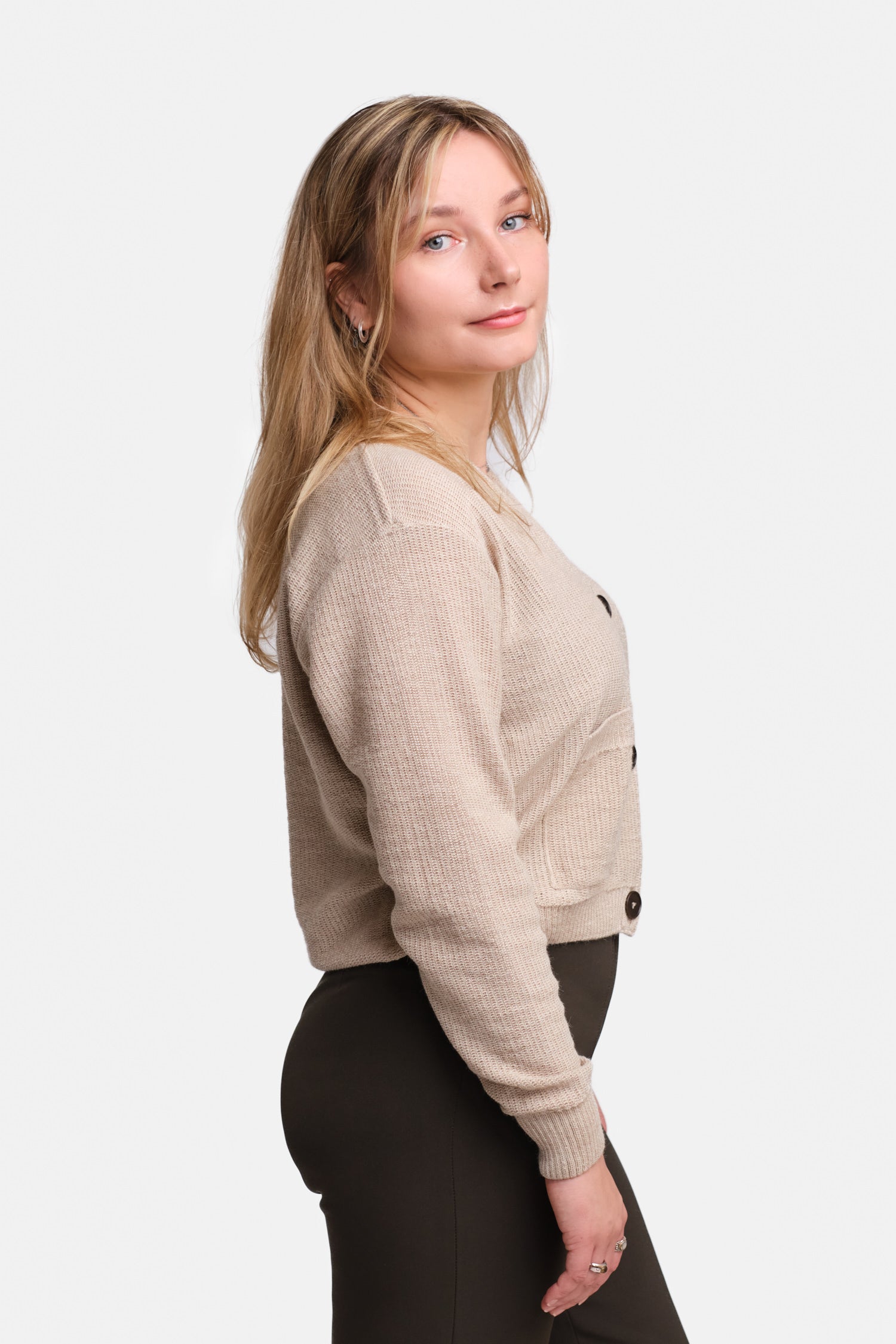 Petiole Cardigan Beige