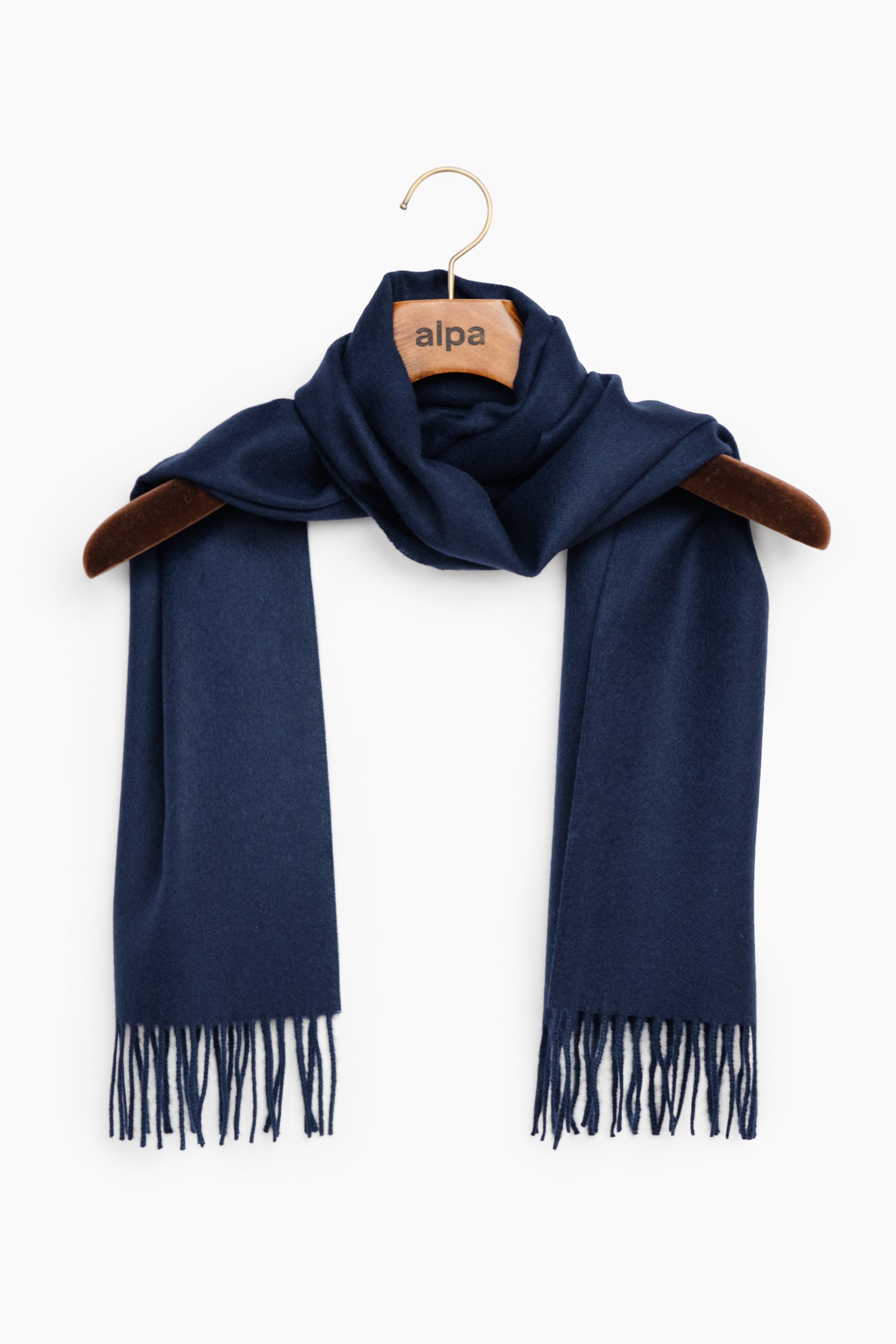 Line Scarf Navy