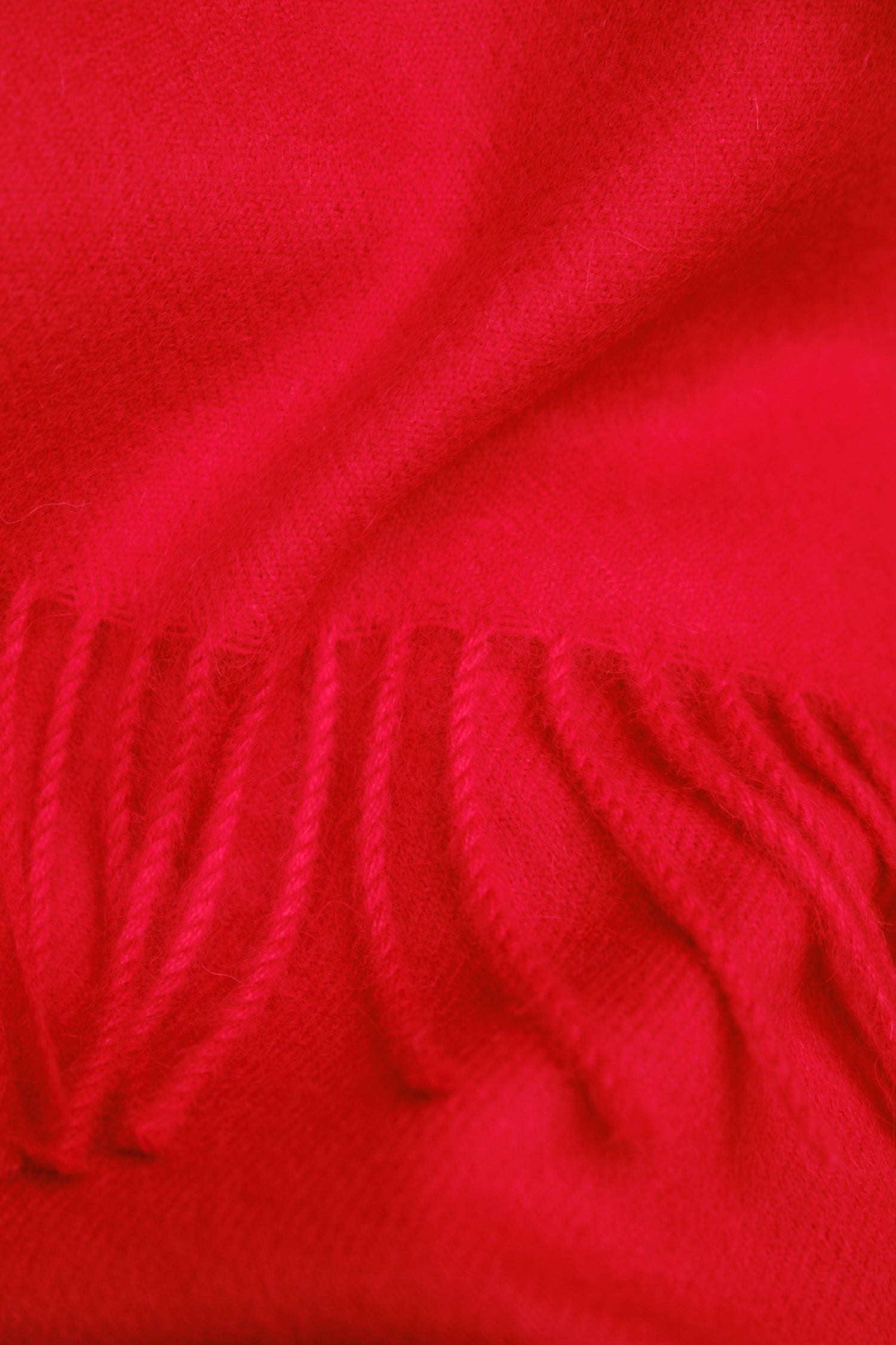 Line Scarf Red
