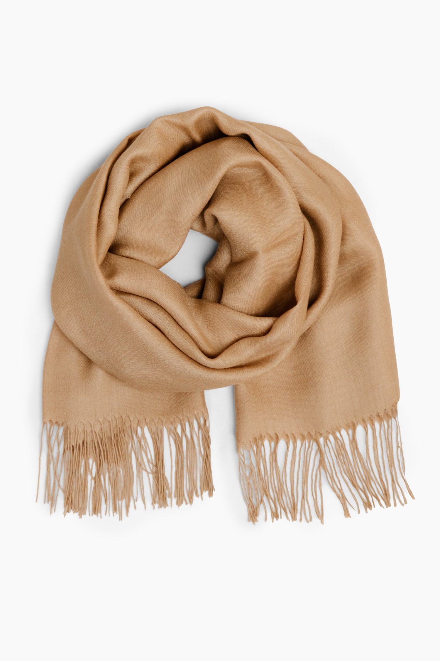 Whisper Satine Shawl Warm Sand