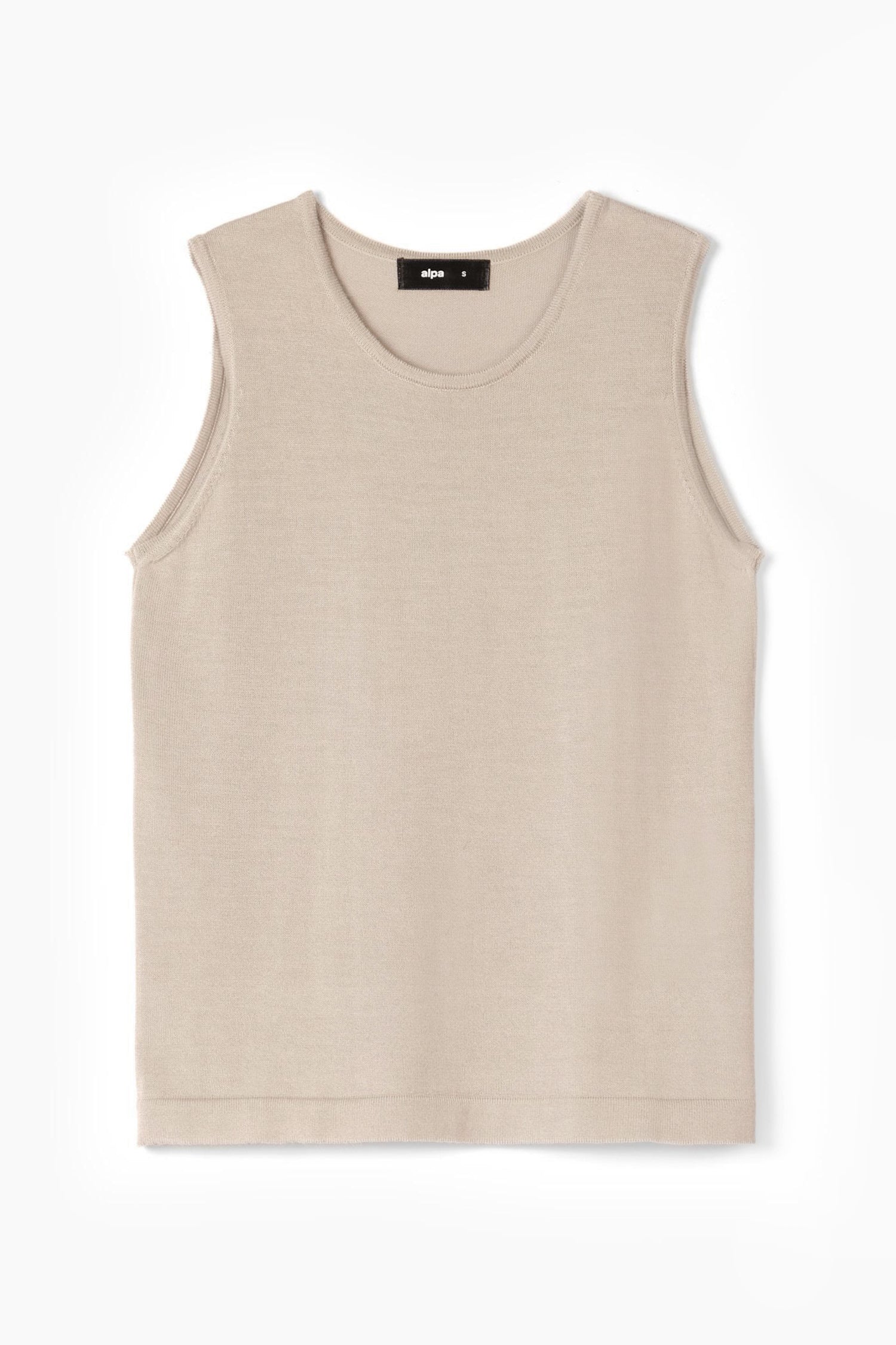 Sense Knitted Top Beige