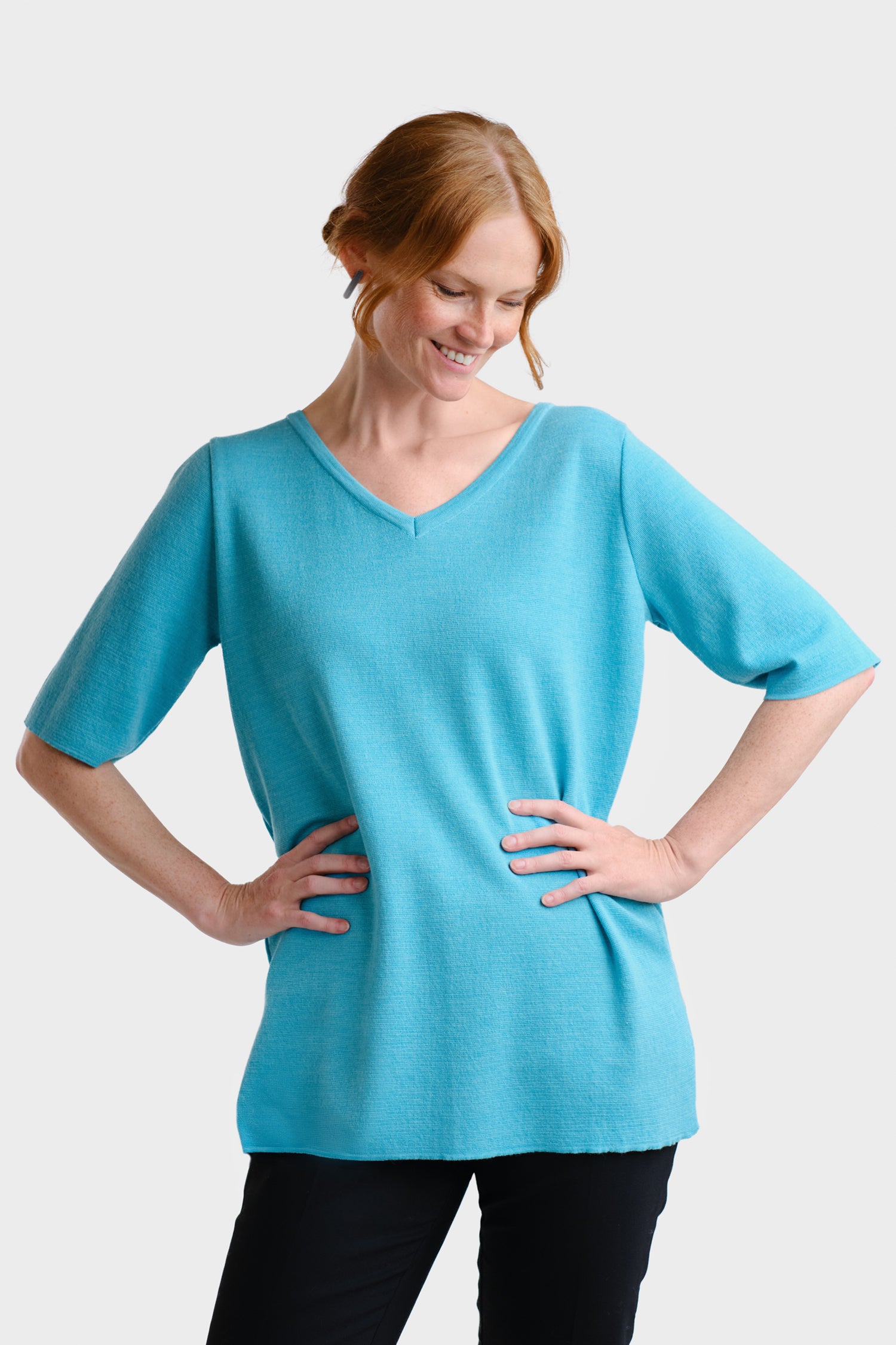Garden Tunic Turquoise
