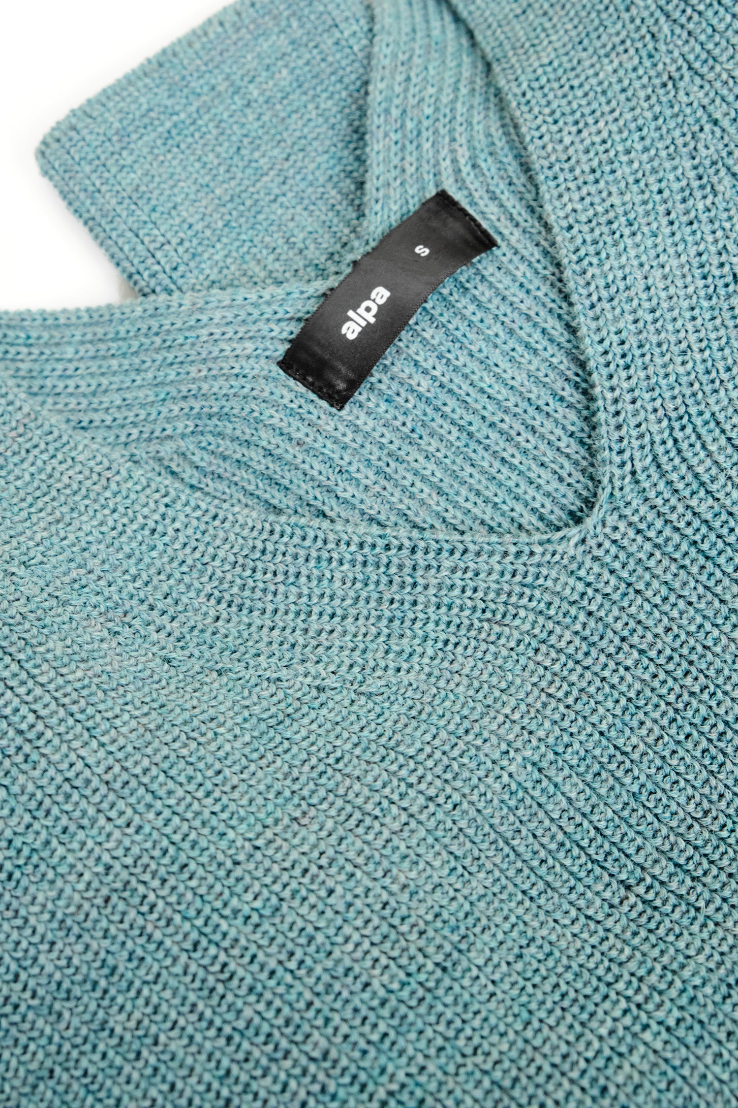 Chunky Knit Sweater Light Turquoise