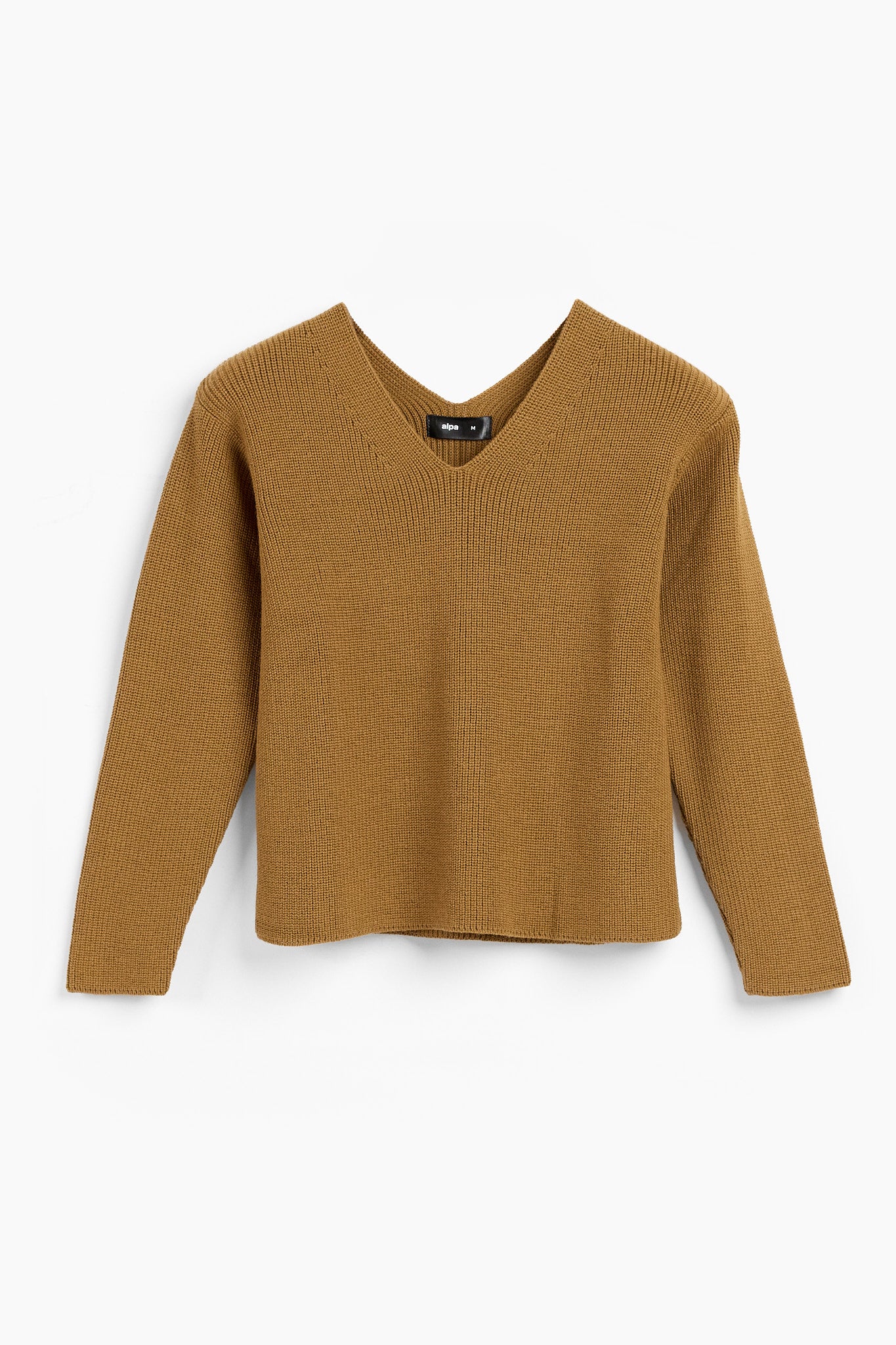 CHUNKY knit sweater, ochre