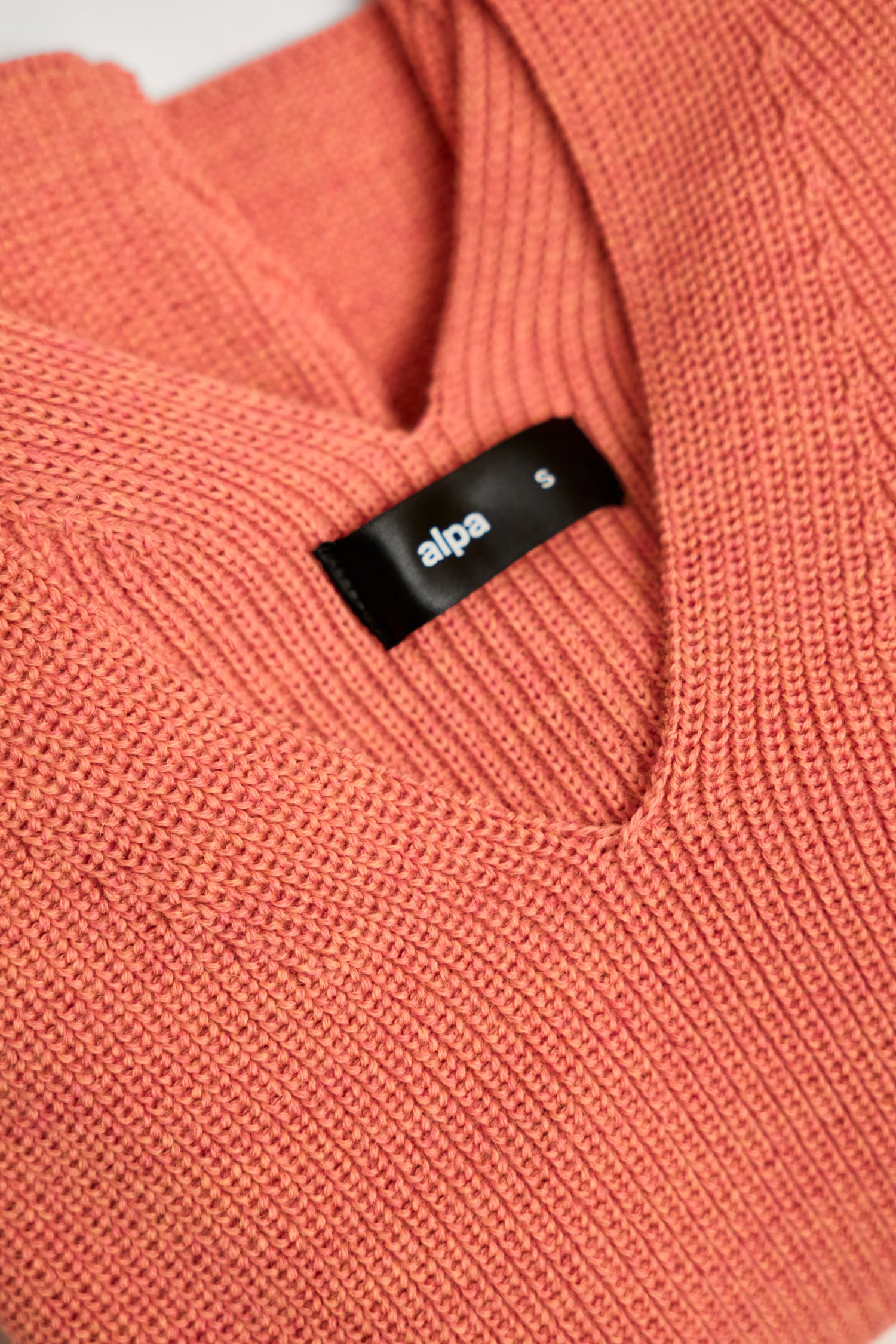 Chunky Knit Sweater Peach