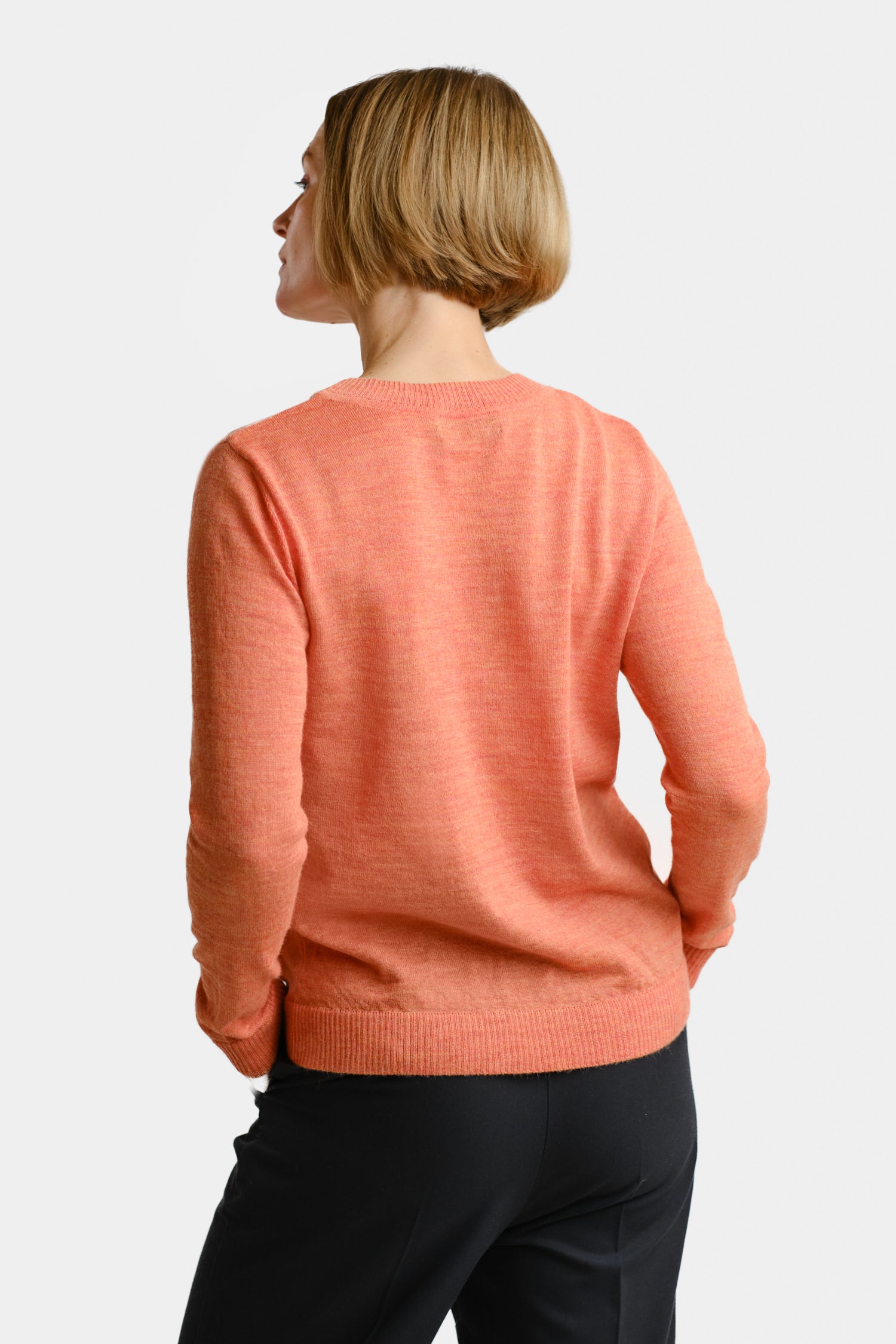 Clear Jumper Peach