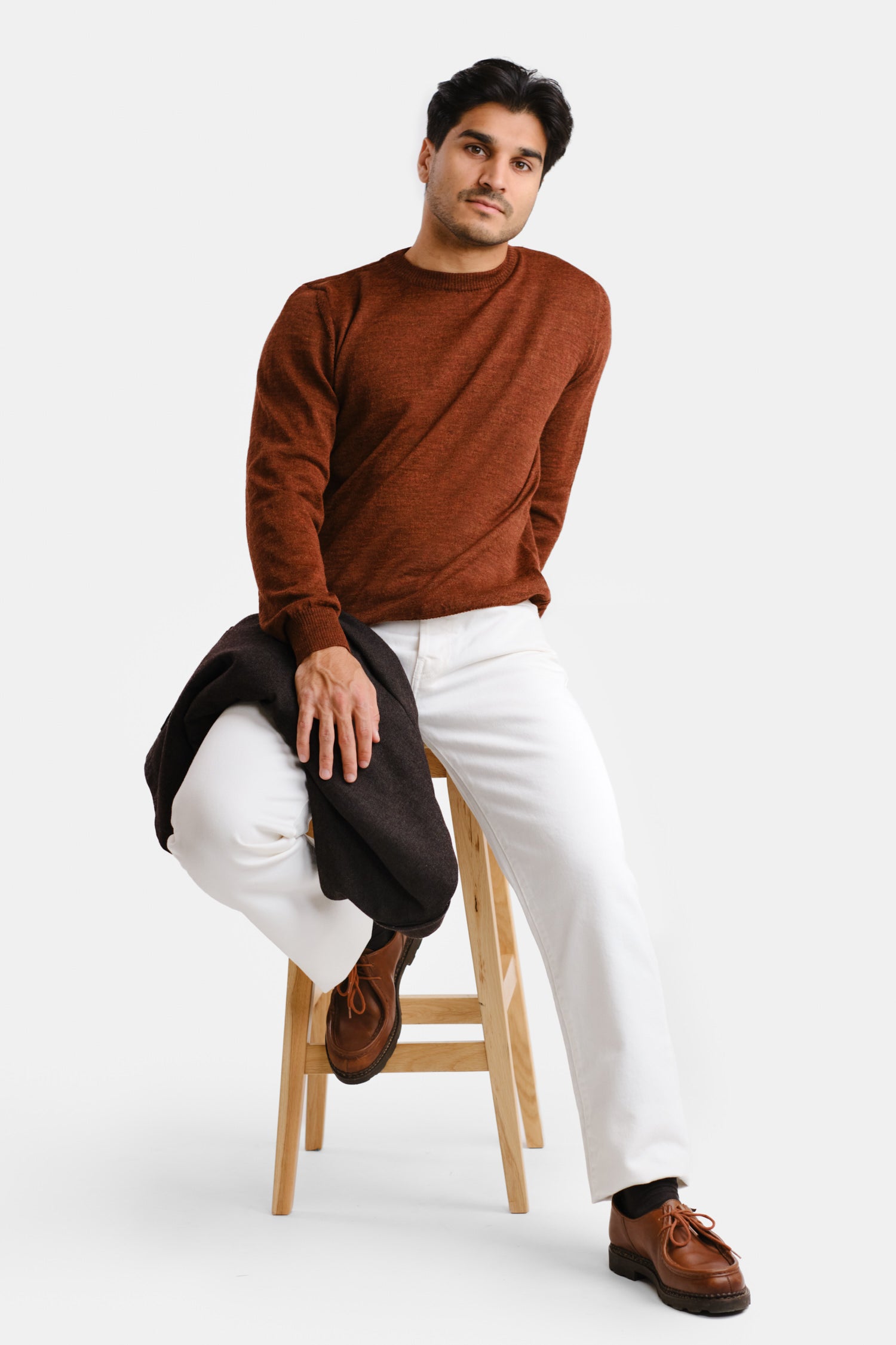 ELEMENT knit sweater, mahogany | Alpa