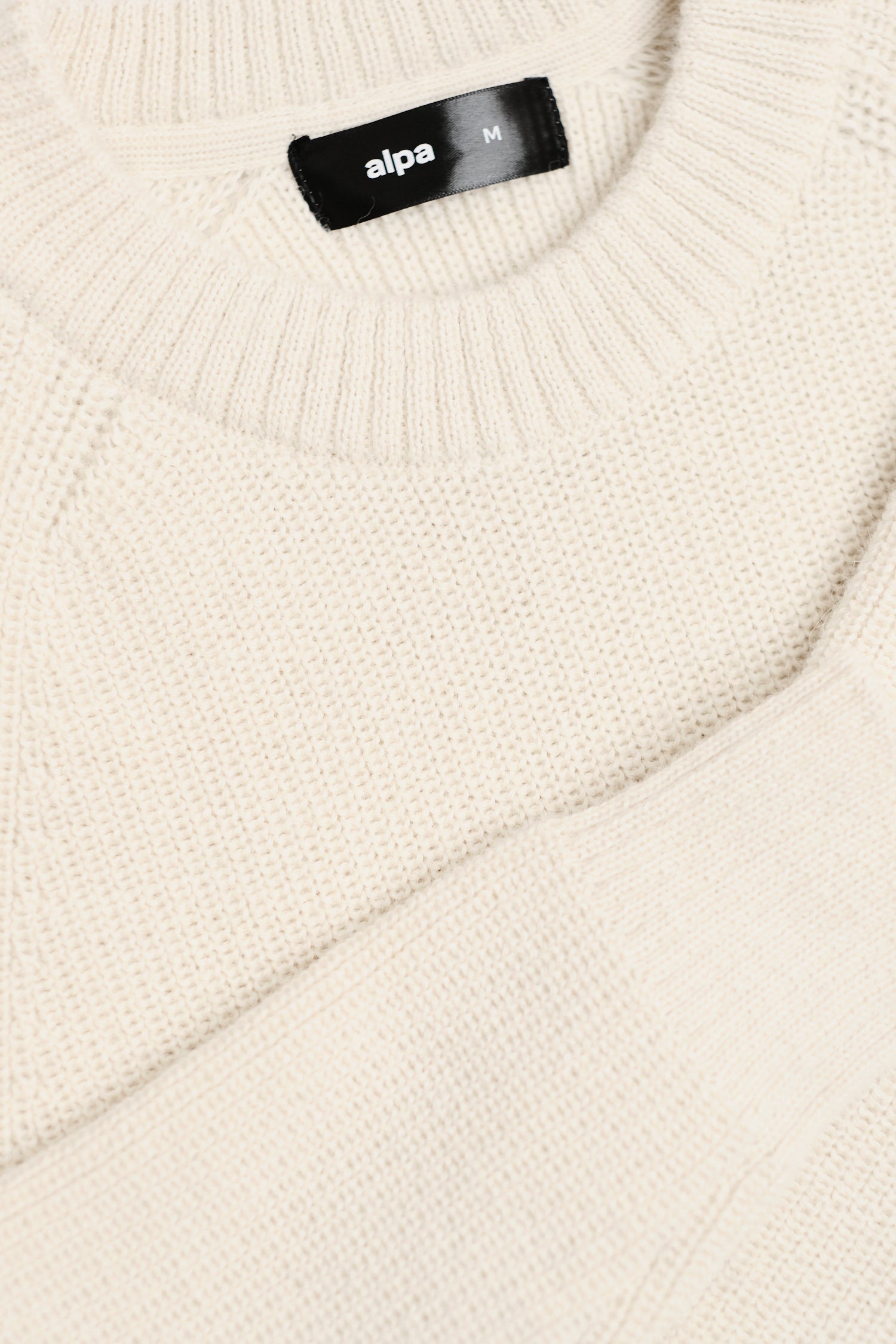 LOYAL sweater, off-white