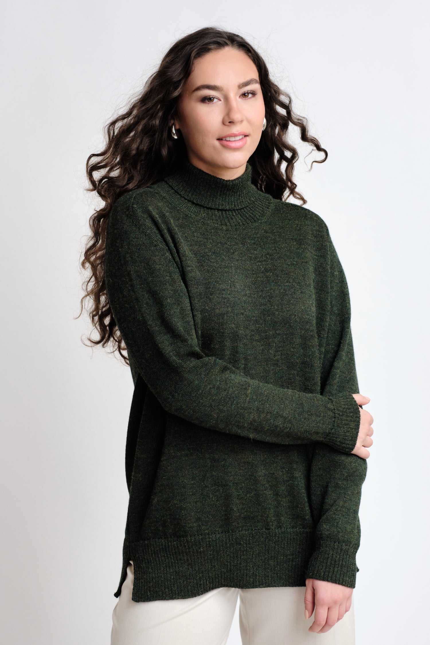 Mellow Sweater Forest Green
