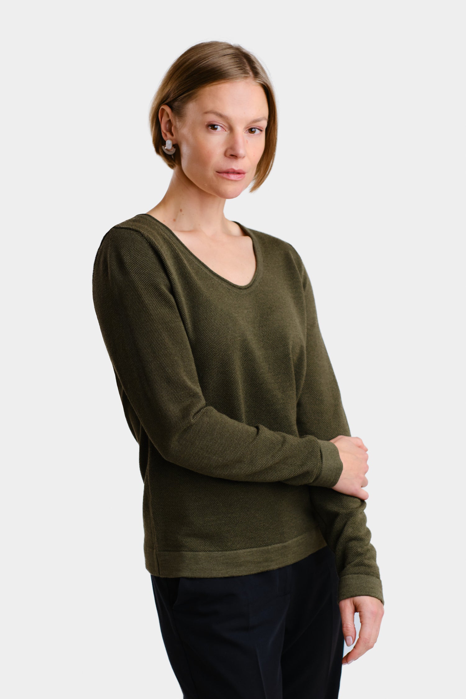 Melody Jumper Dark Olive