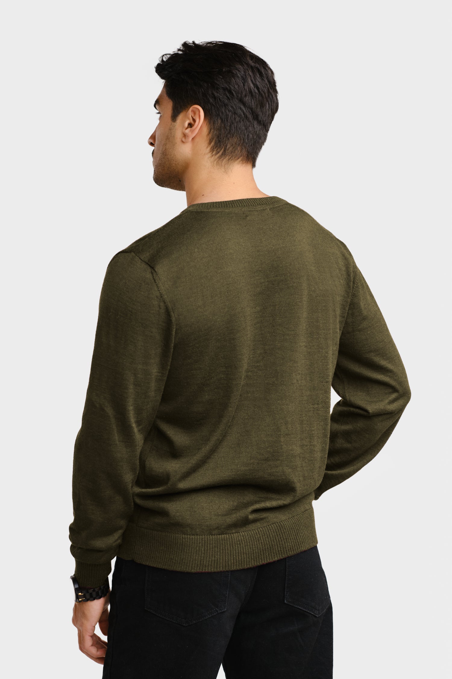 Stay Sweater Dark Olive
