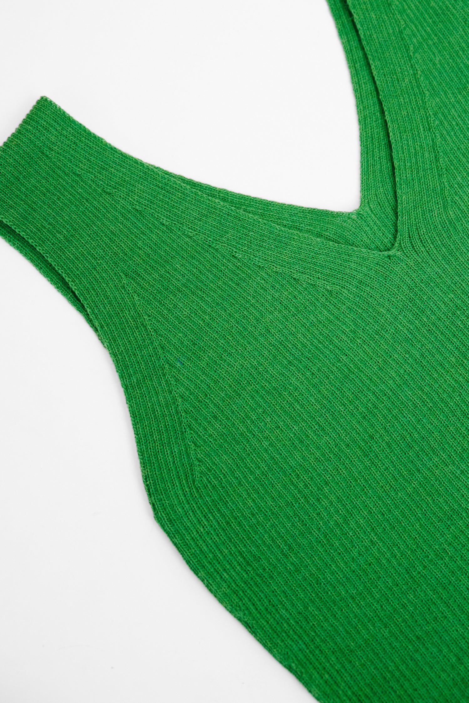 Flow Knitted Top Grass Green_32893