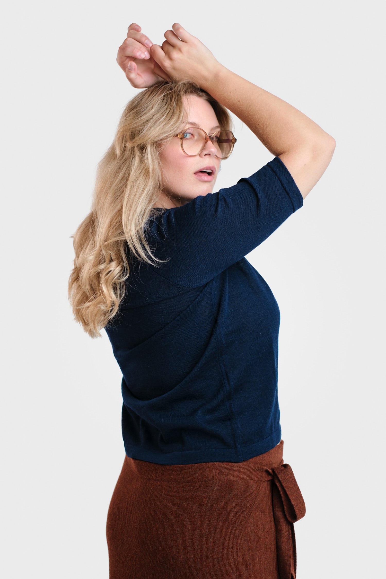 T Shirt Midnightblue Pearl