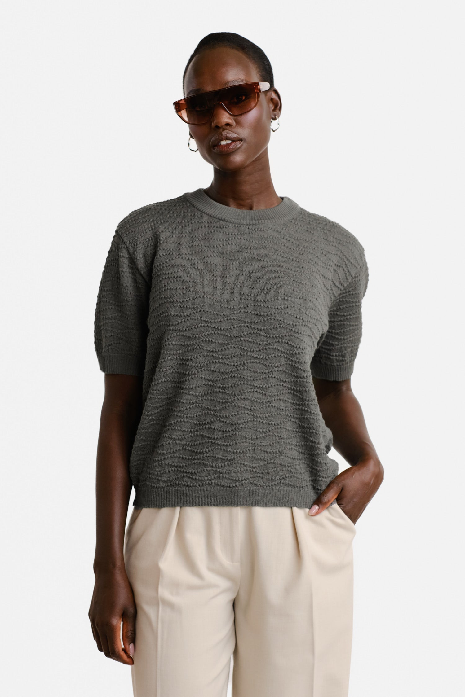 Pebble T Shirt Cypress