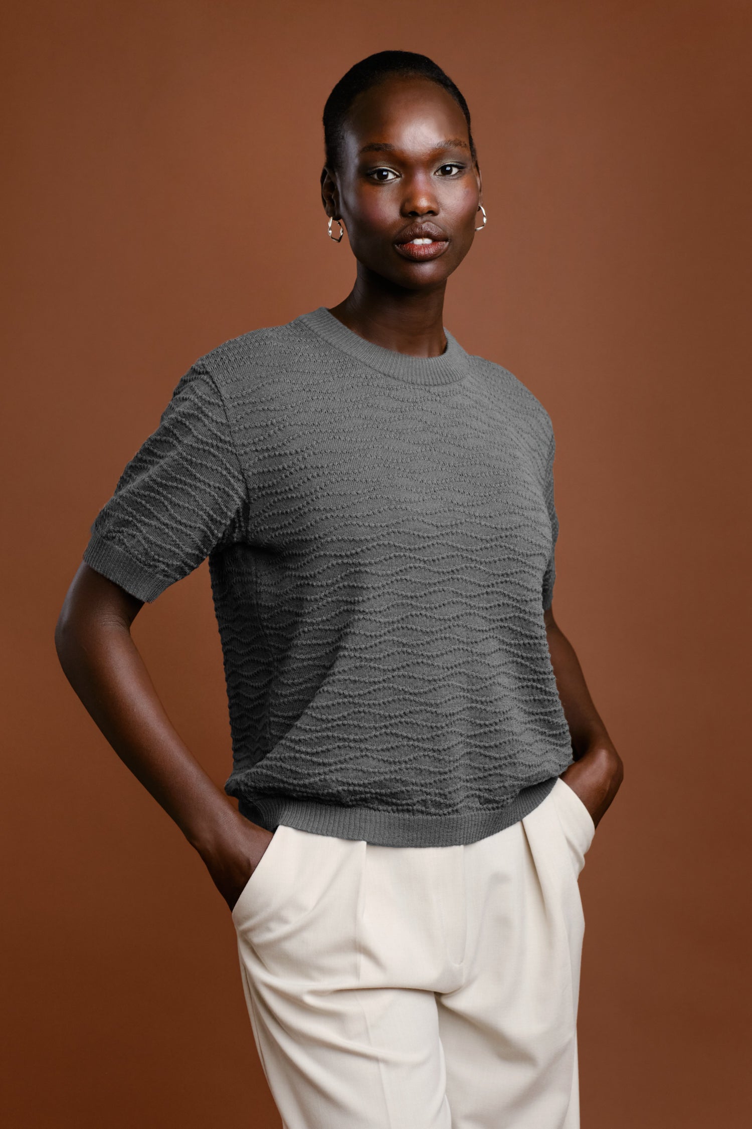 Pebble T Shirt Cypress