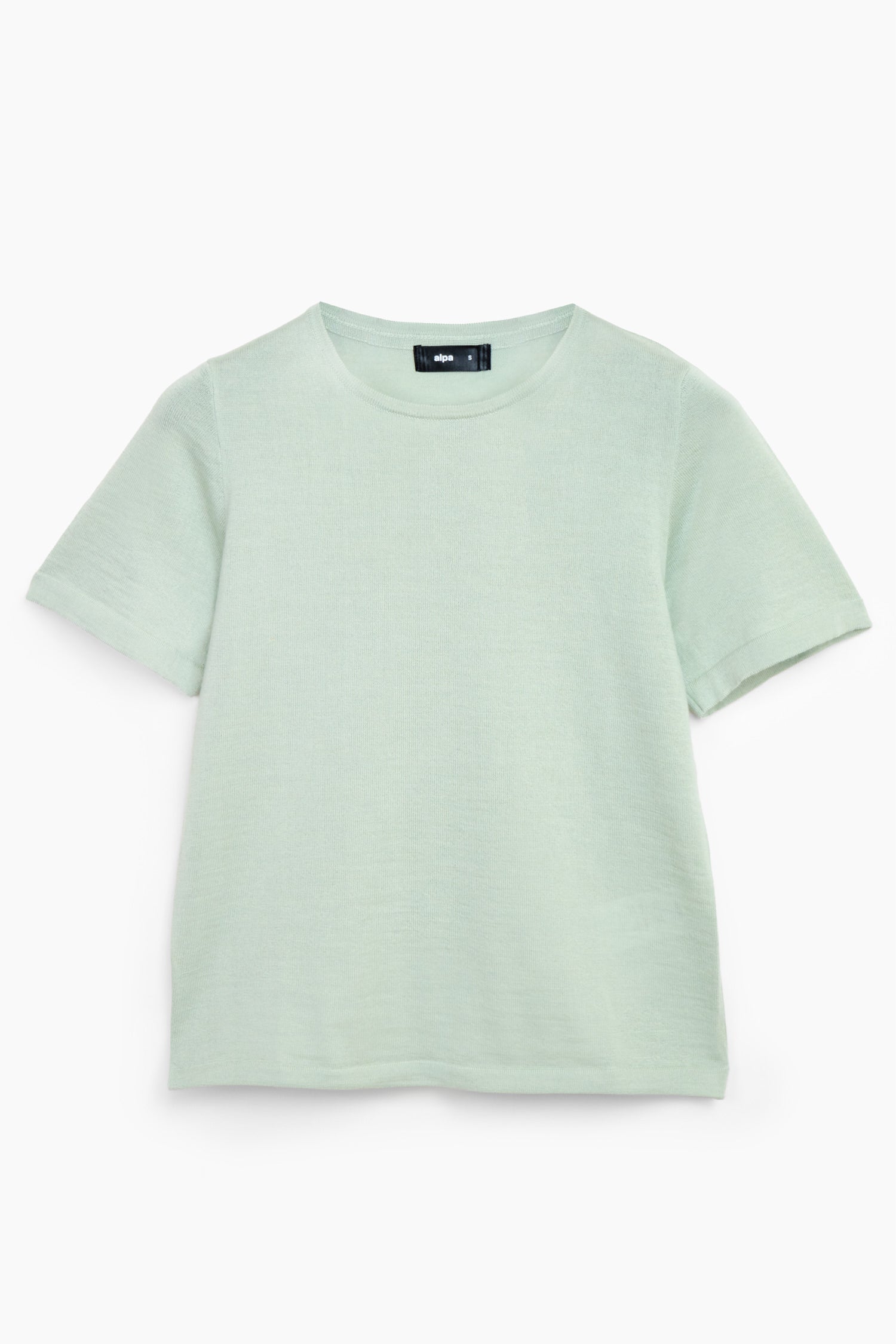 Simple Knit T Shirt Mint