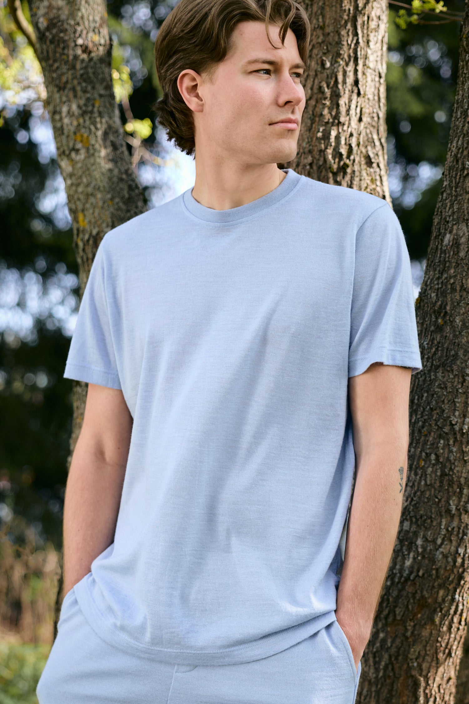 STANDARD t-shirt, horizon blue