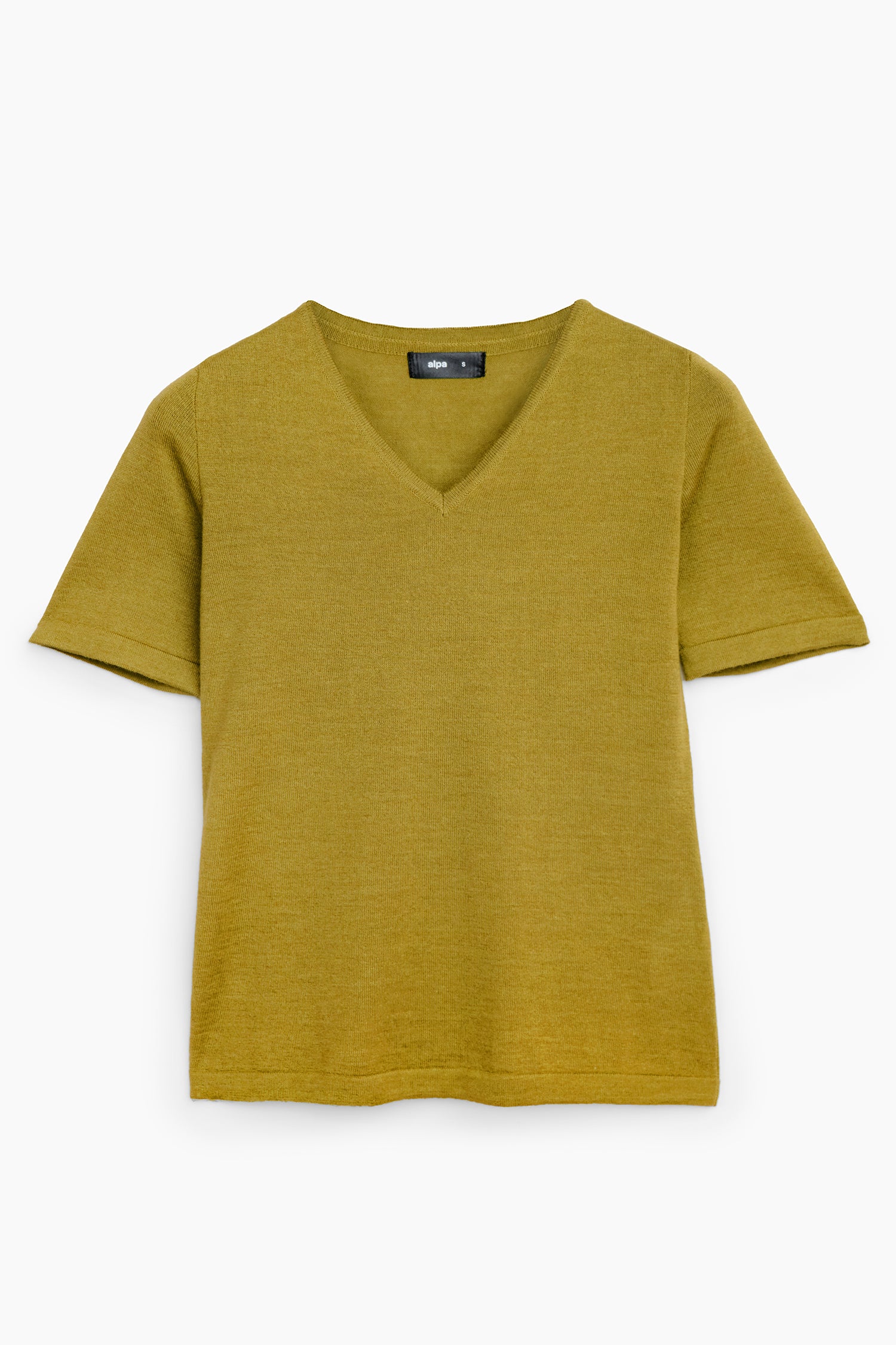 VALLEY knit T-shirt, brass