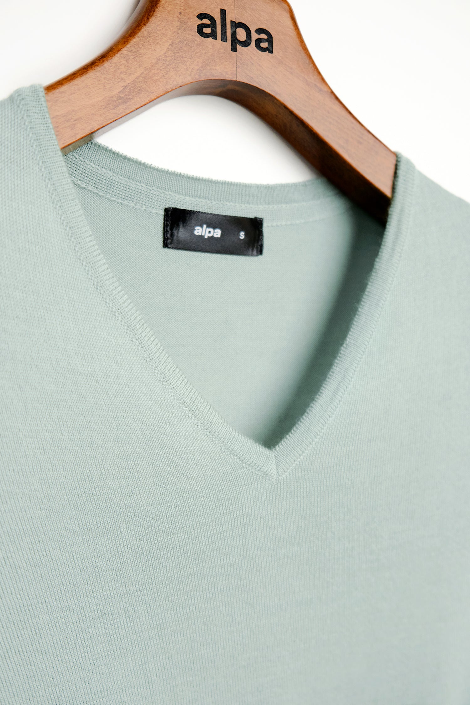 Valley Knit T Shirt Mint