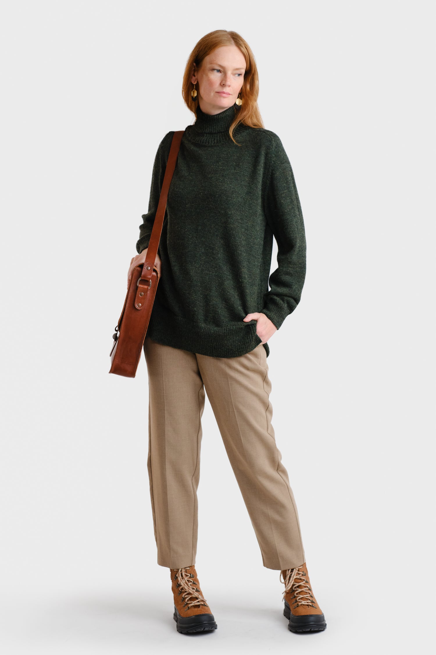 Mellow Sweater Forest Green