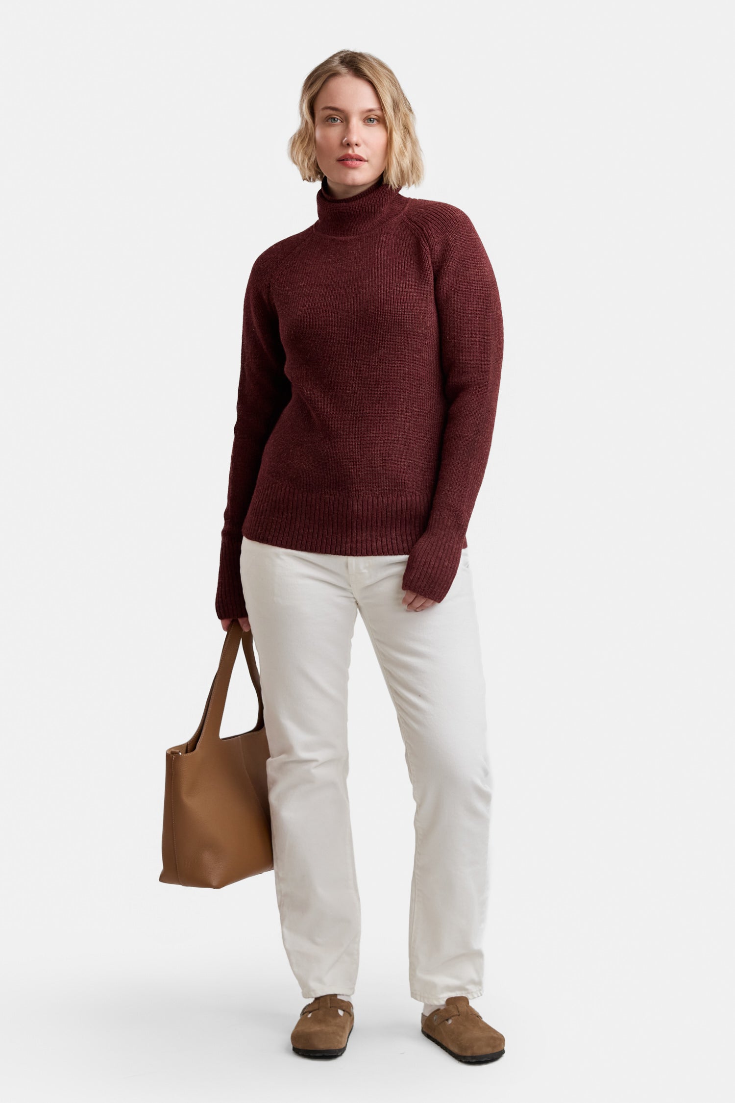 VESIKKO turtleneck, bordeaux