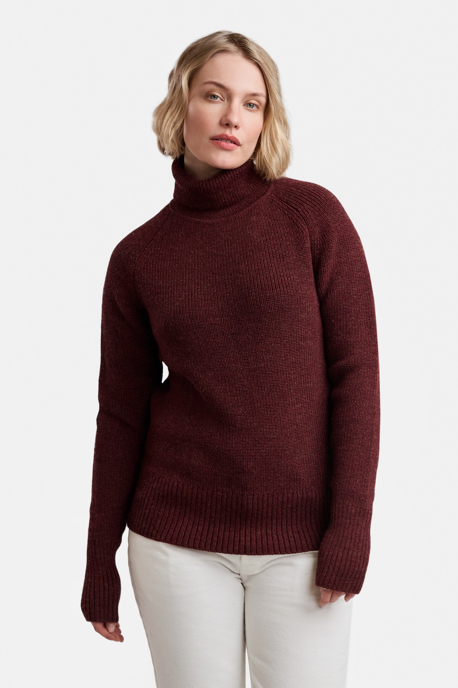 VESIKKO turtleneck, bordeaux
