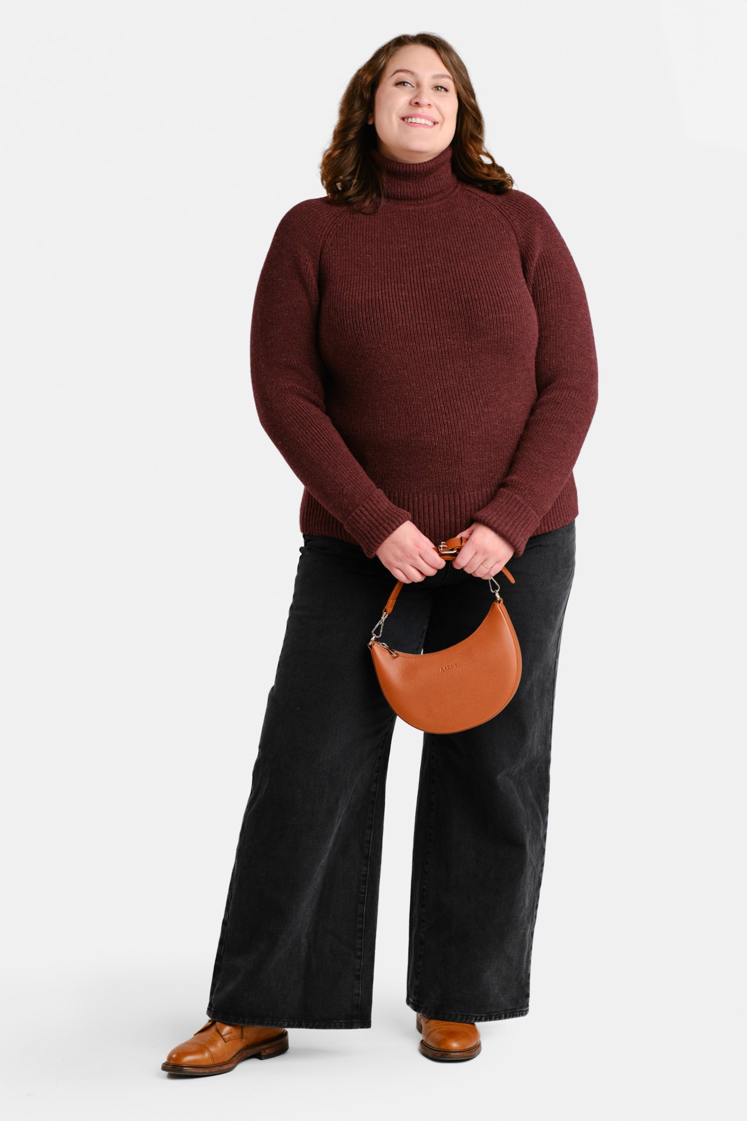 VESIKKO turtleneck, bordeaux