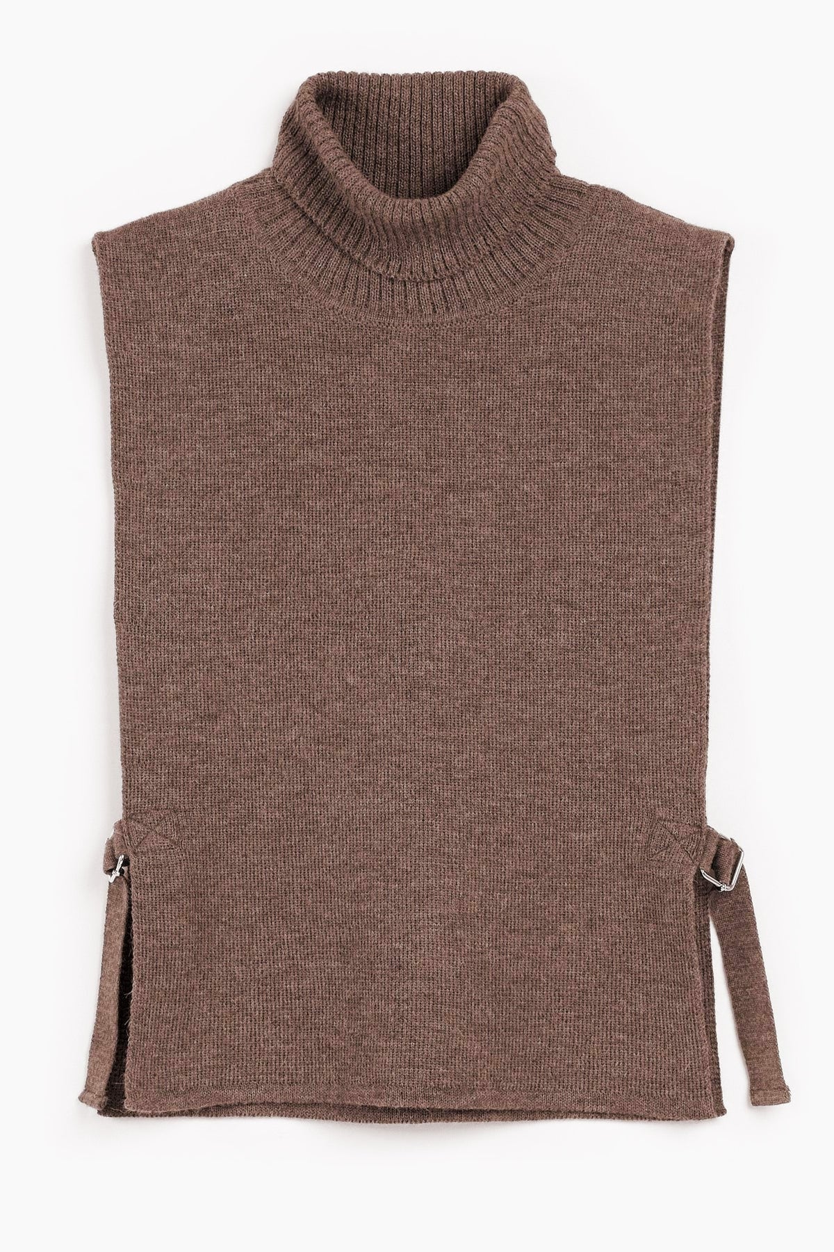 SOLACE vest, caramel latte