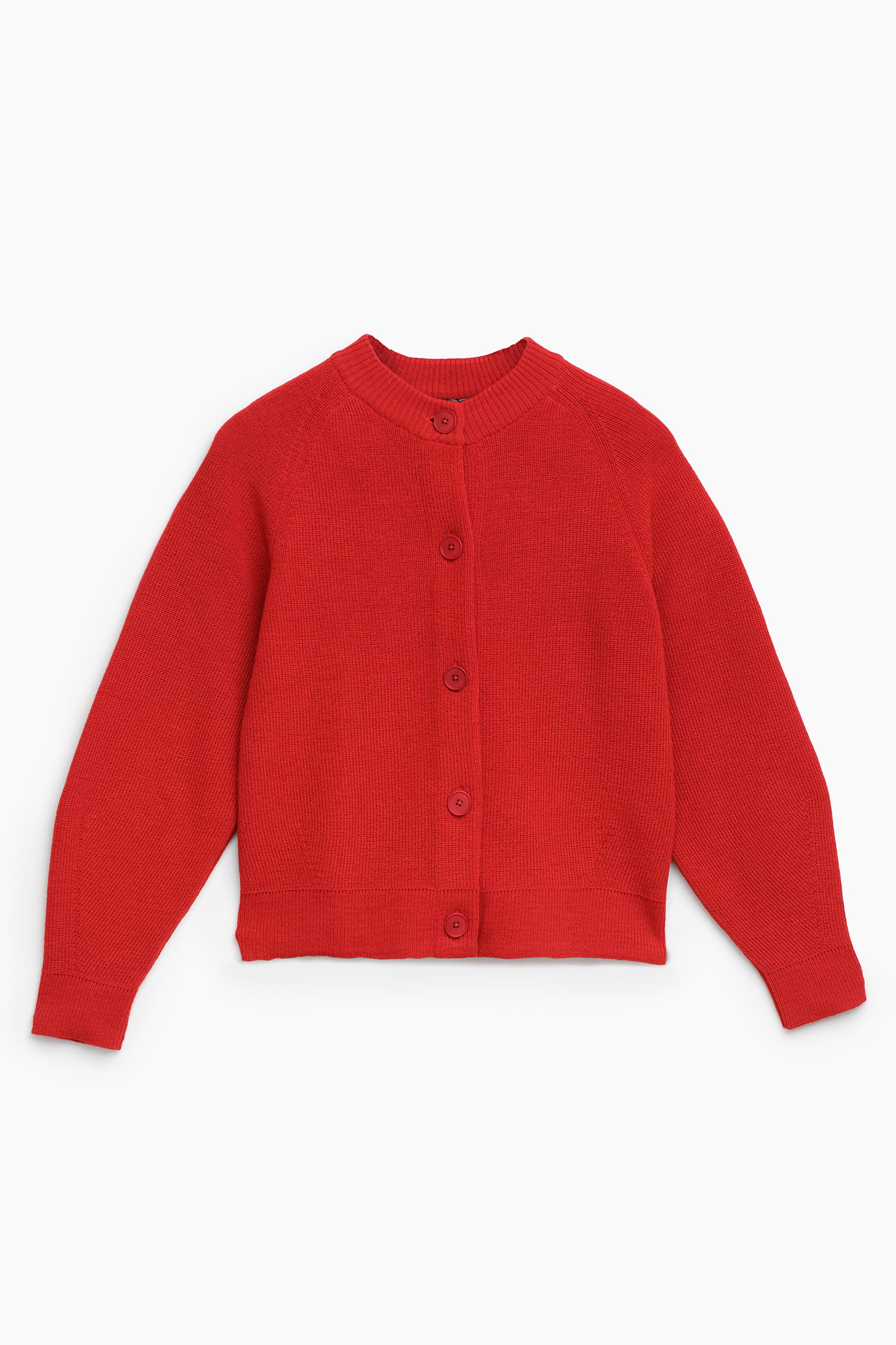 Soon Cardigan Cadmium Red