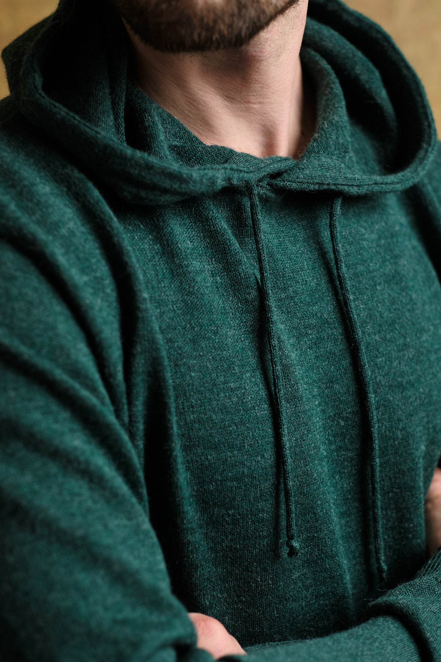 Hoodie Alpaca Hoodie Deep Green