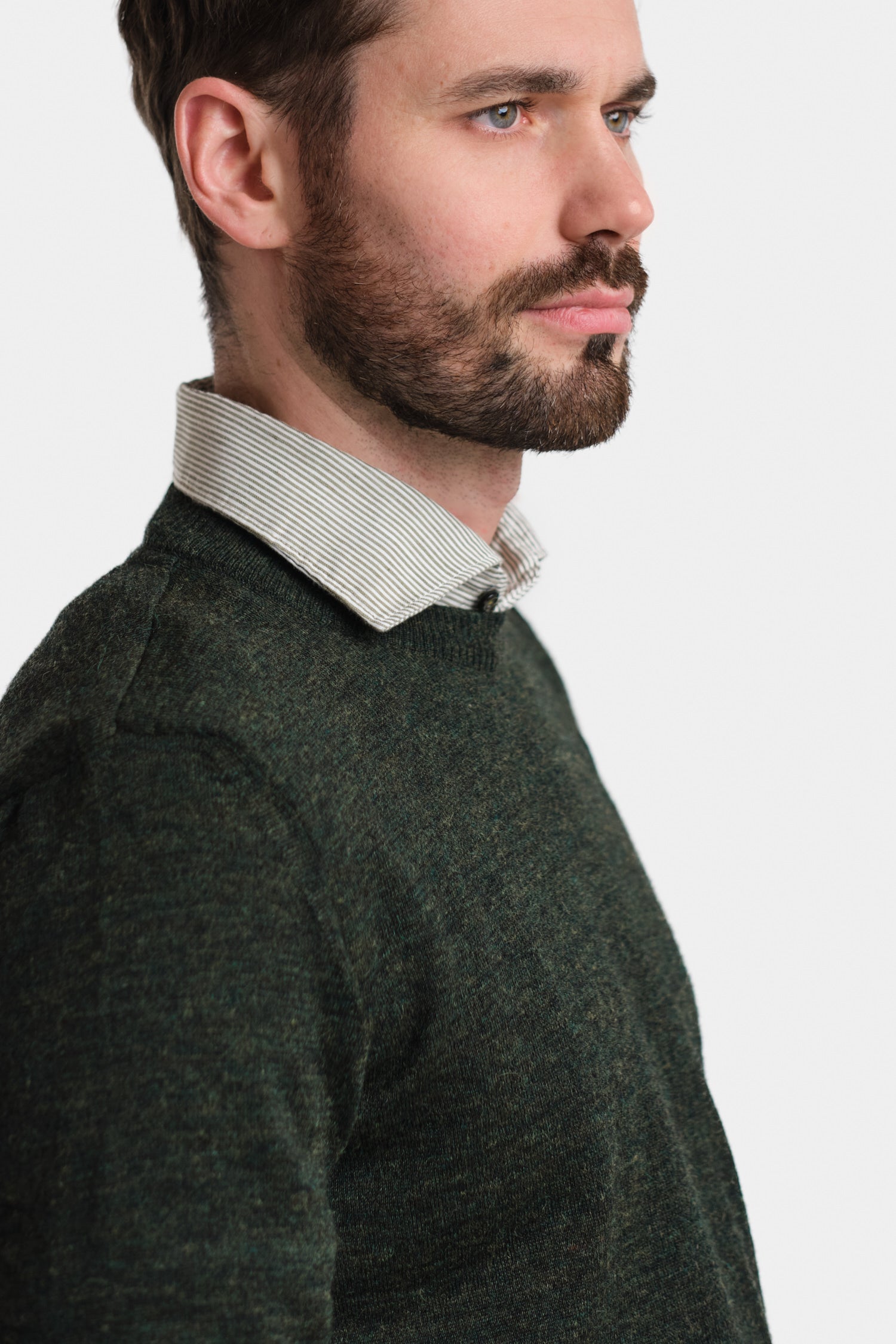 ELEMENT knit sweater, forest green