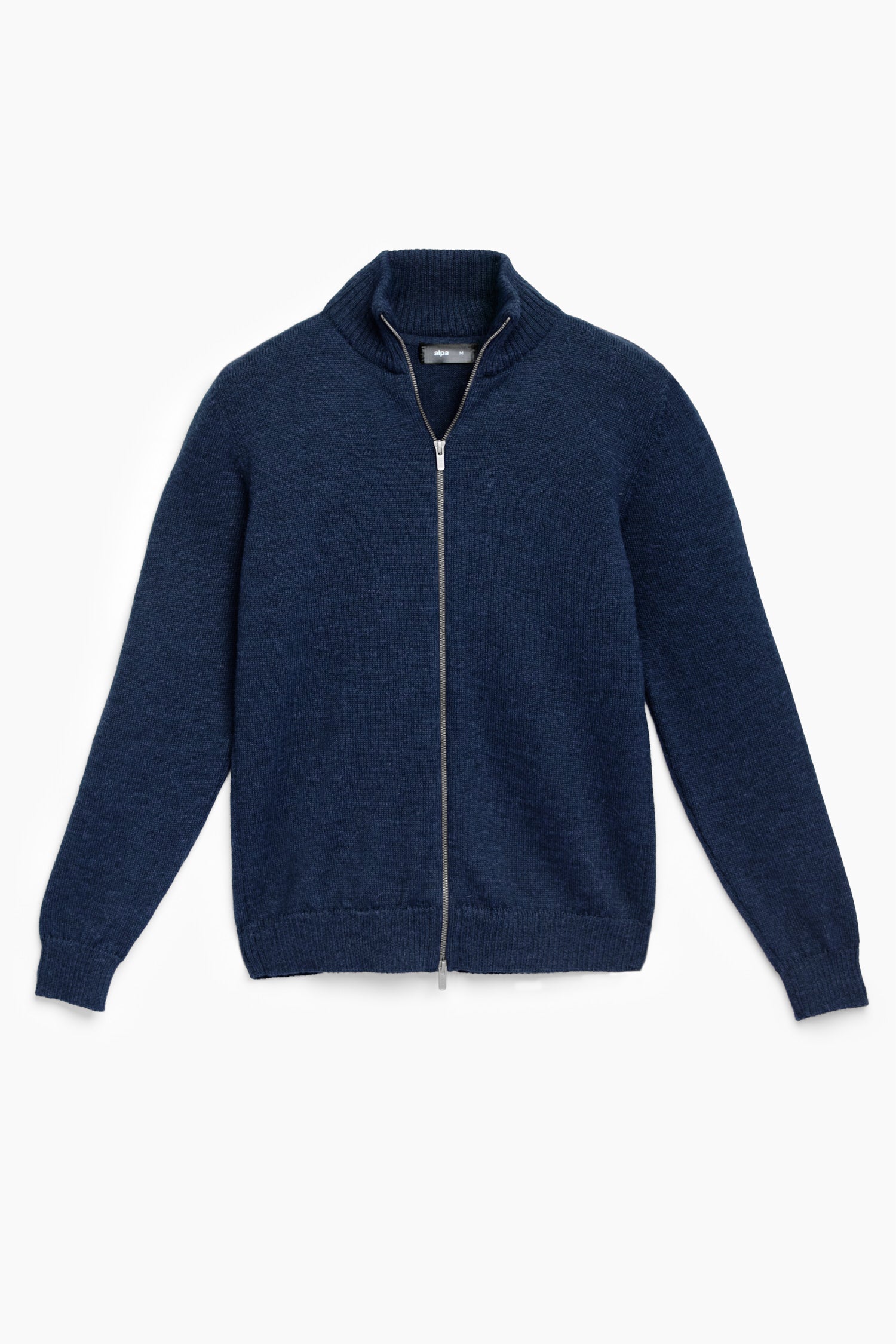 ZIPPER cardigan, navy | Alpa