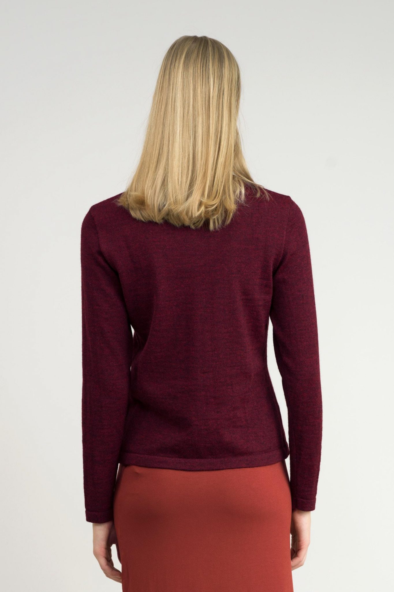 Serene Cardigan Burgundy