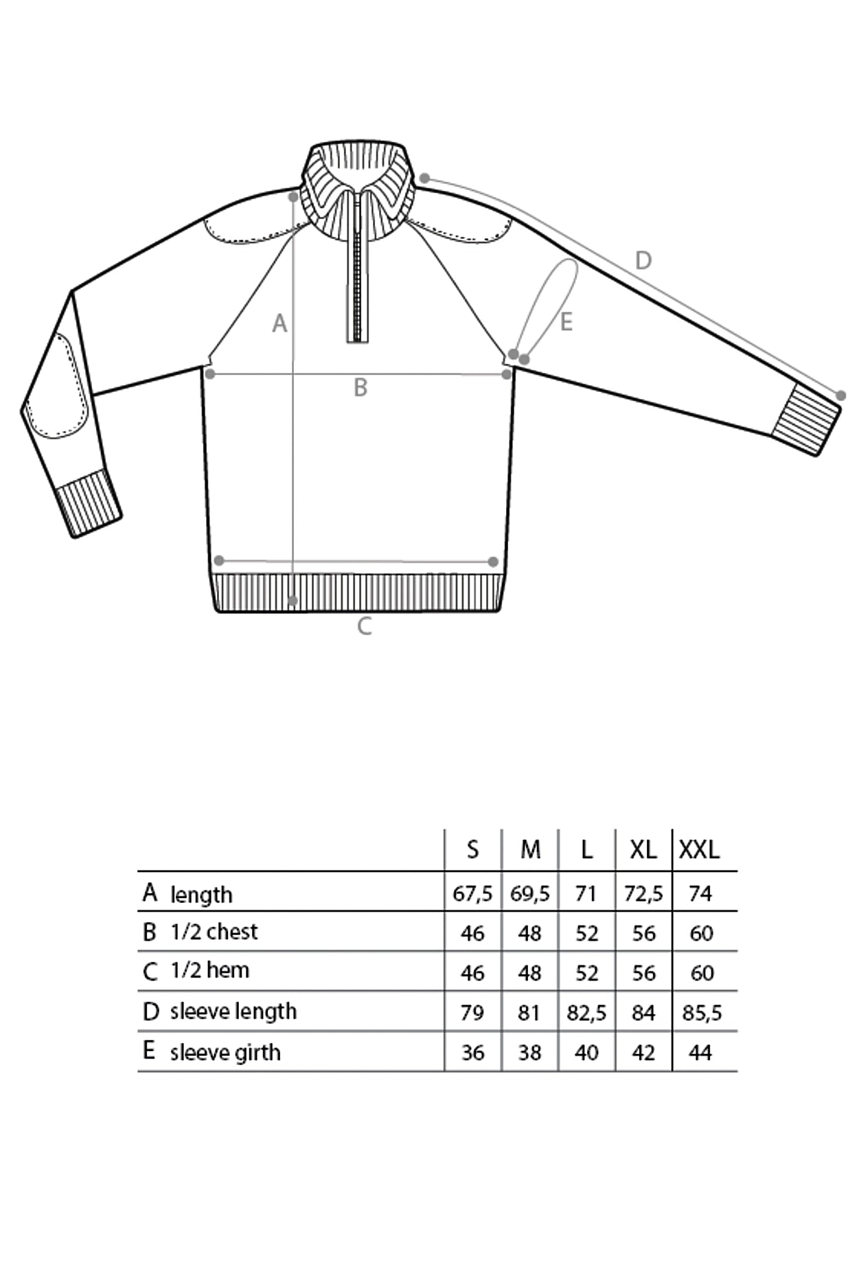 Size chart image 1
