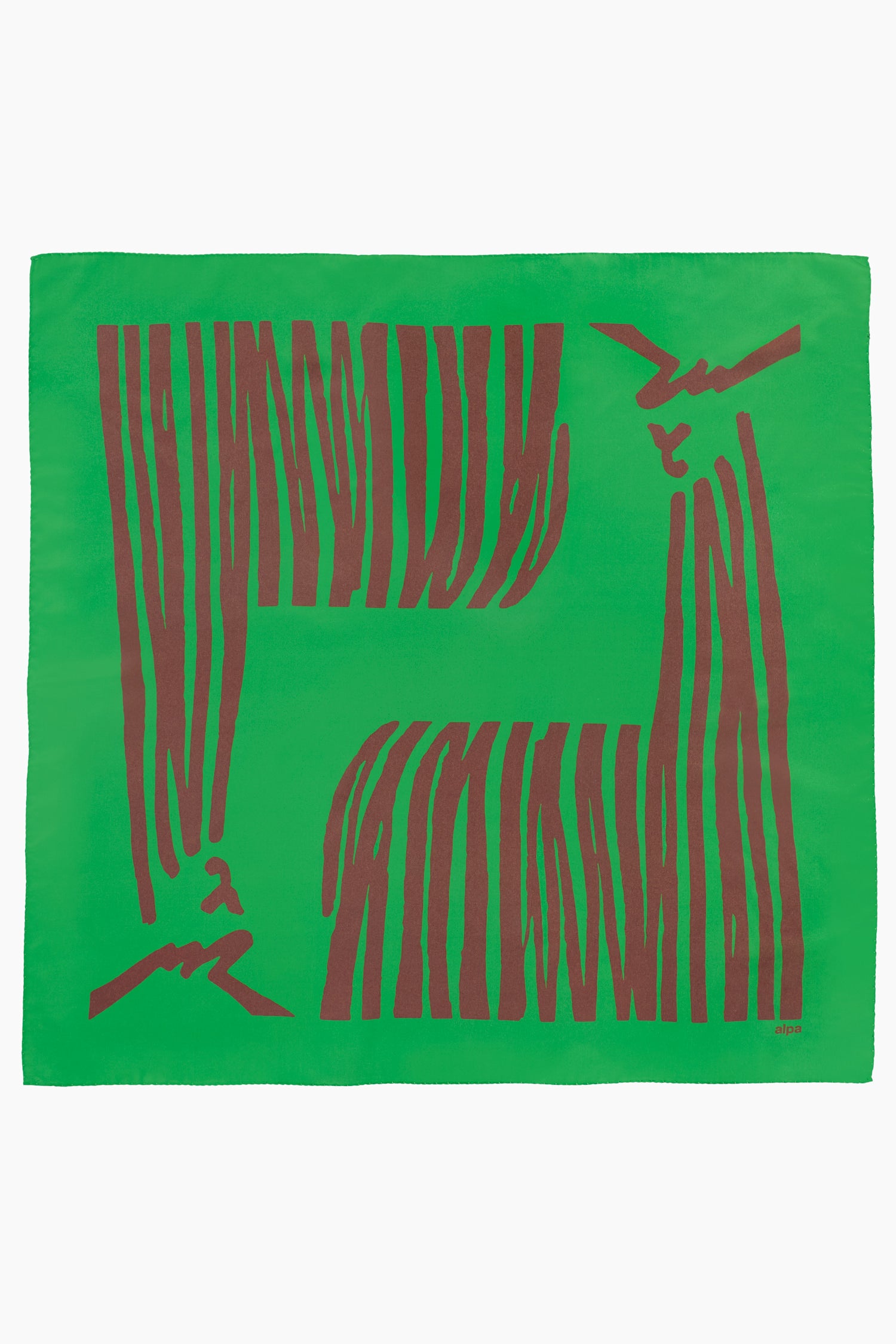 FLAIR scarf, grass