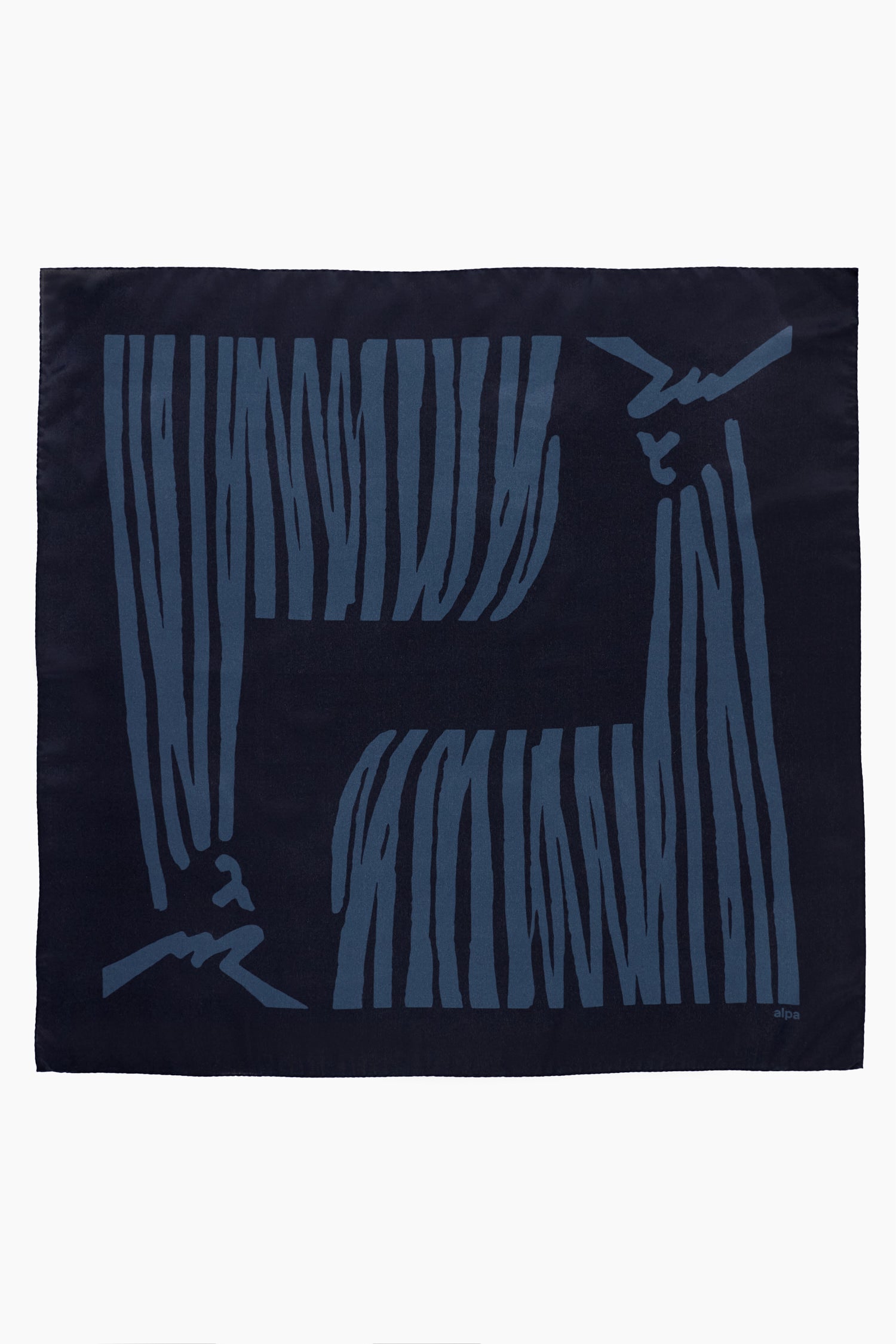 FLAIR scarf, navy