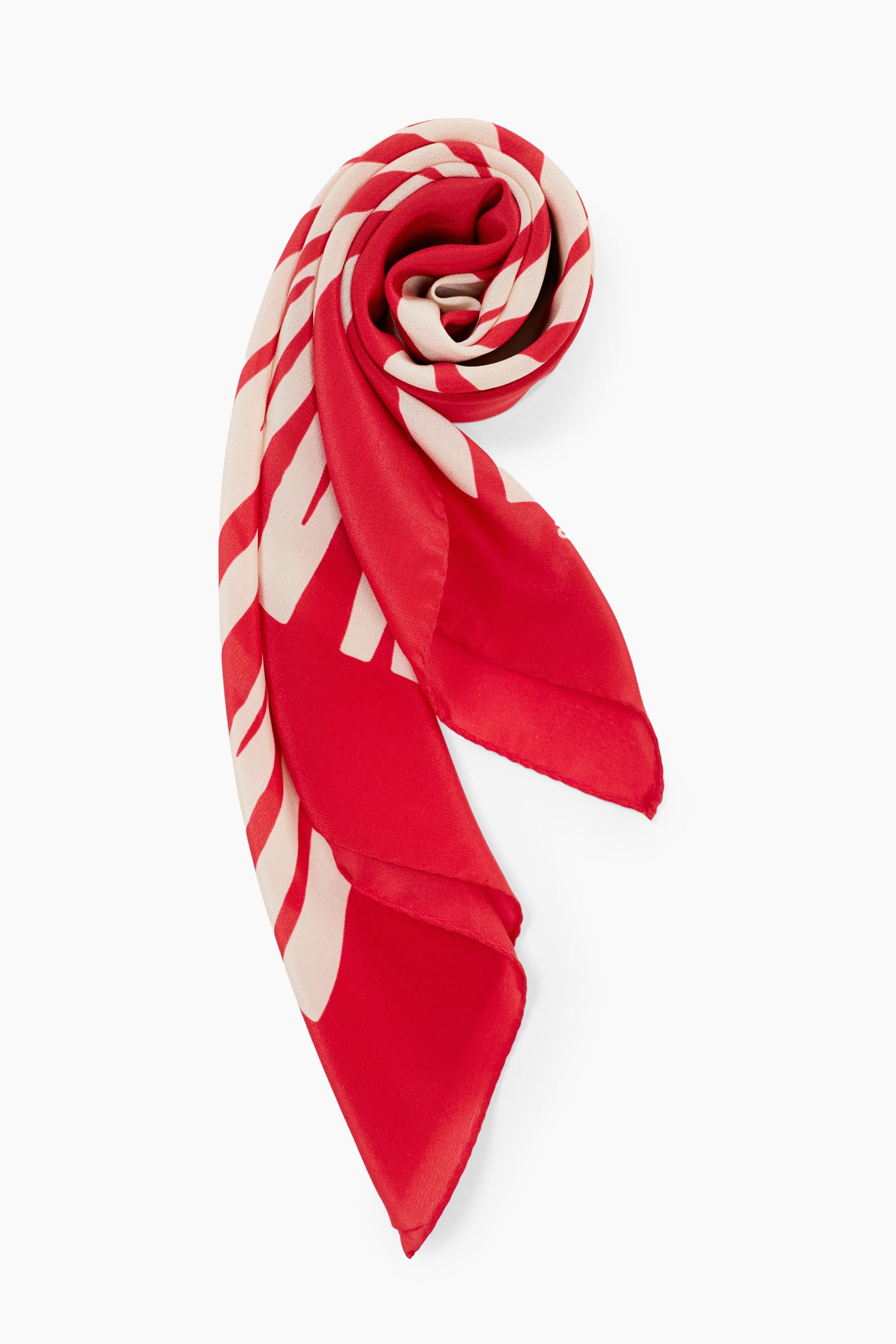 FLAIR scarf, scarlet red