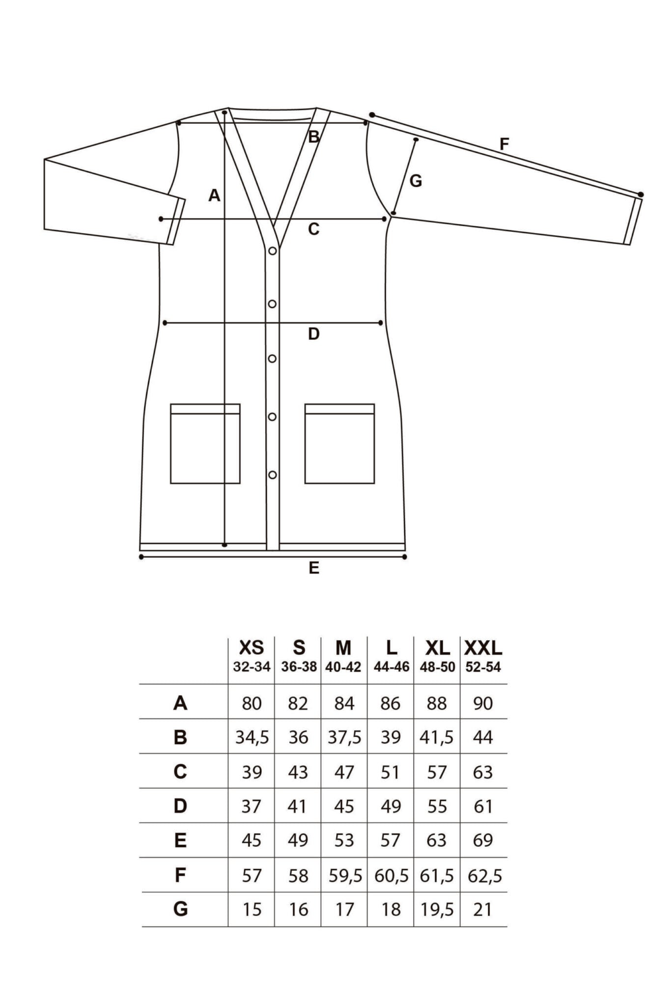 Size chart image 1