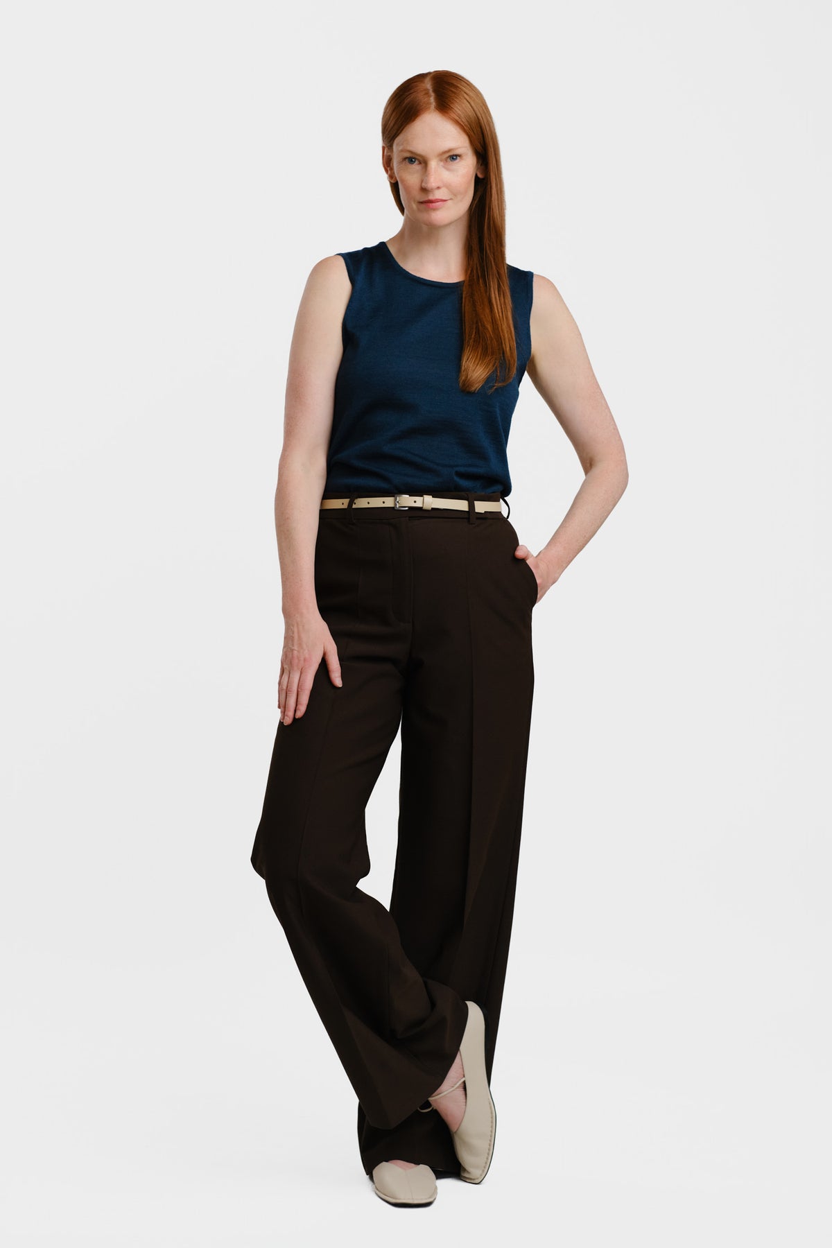 Sense Knitted Top Jade