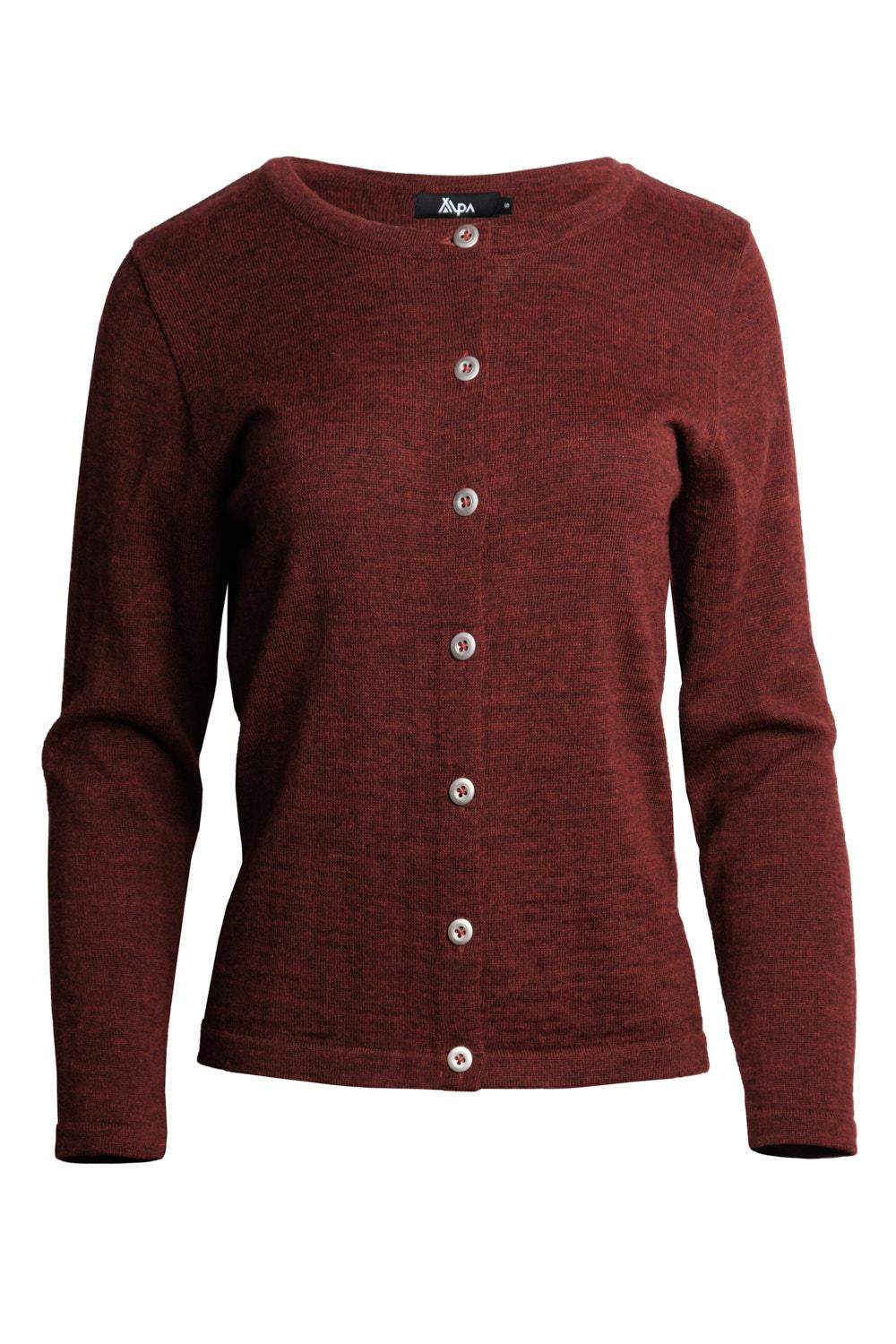 Serene Cardigan Burgundy