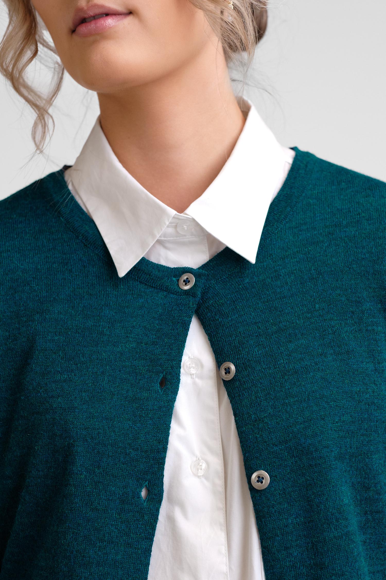 Serene Cardigan Petrol 2 0