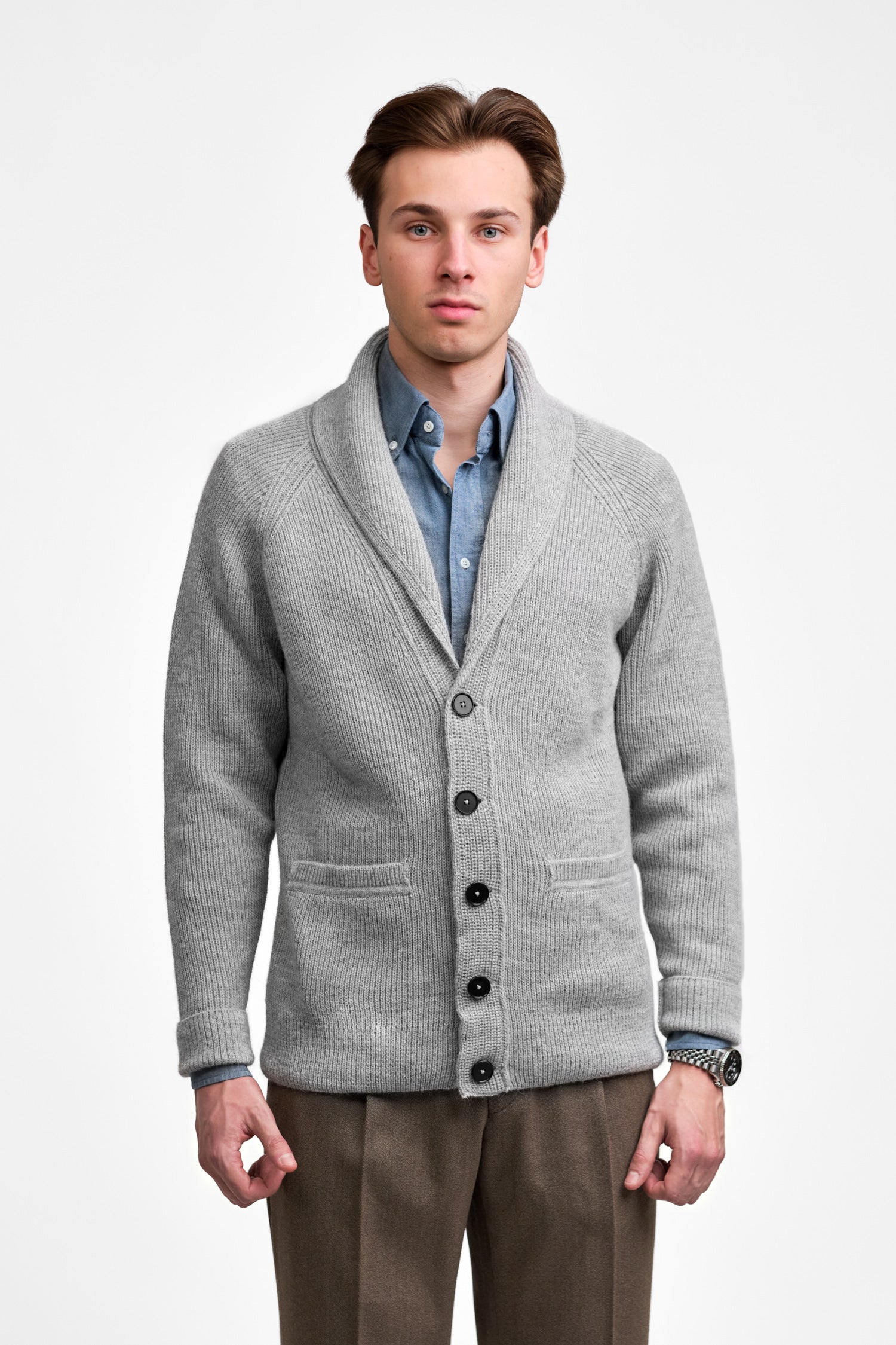 Shawlcollar Lightgrey
