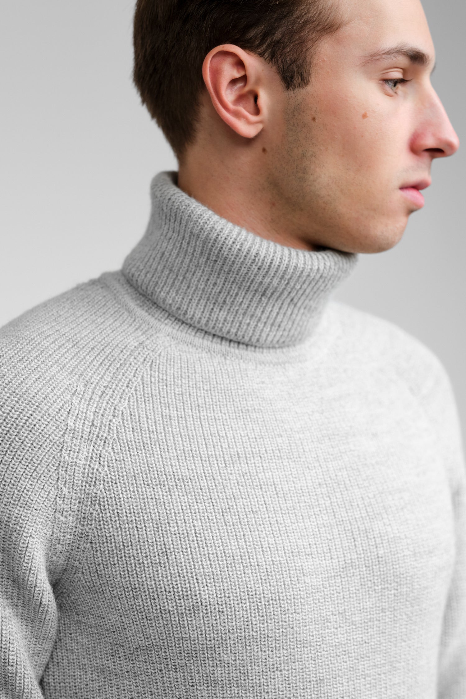 Turtleneck Light Grey Vesikko