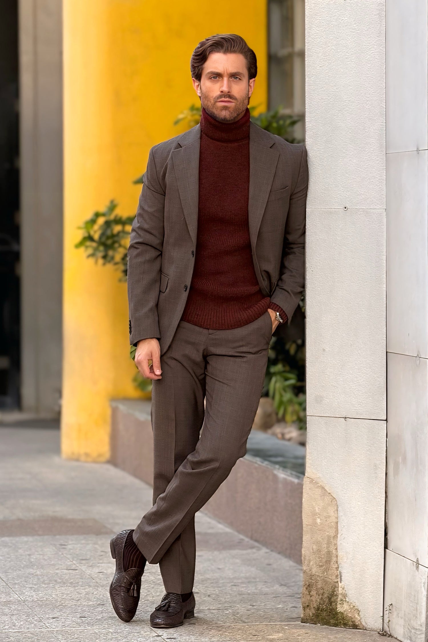 Vesikko Turtleneck Bordeaux